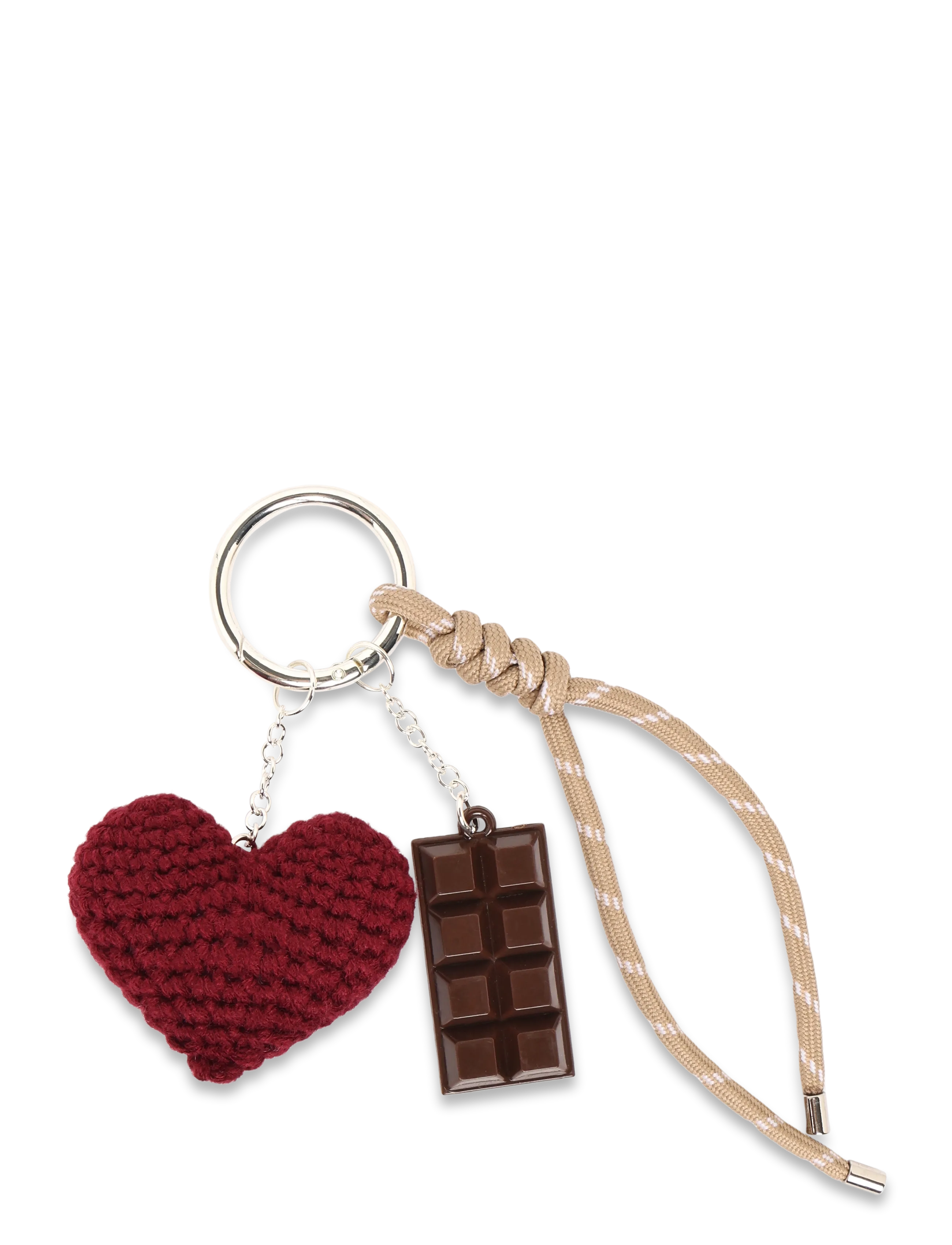 Mango Charms key ring - Mango - DARK RED / burgundy