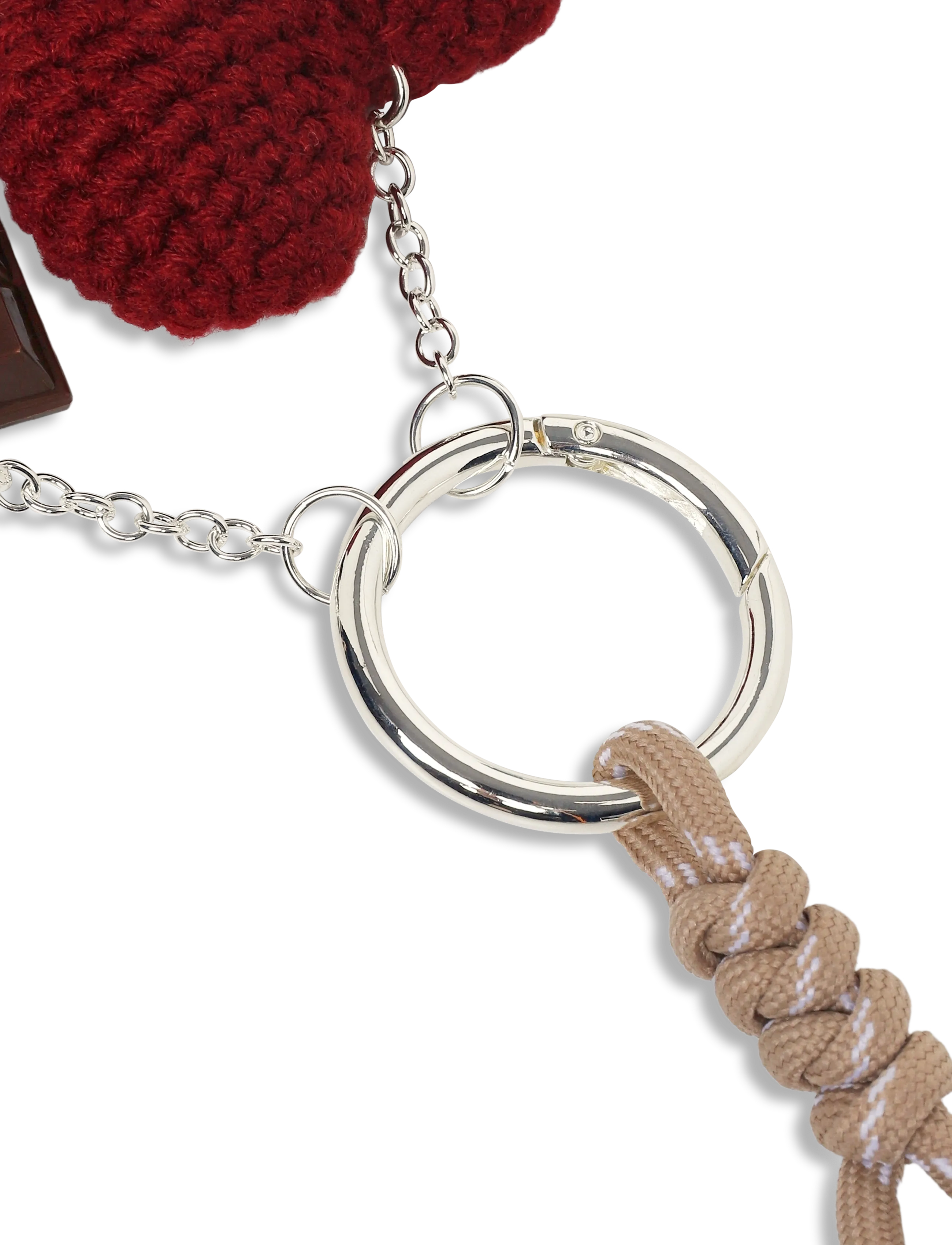 Mango - Charms key ring - nyckelringar - dark red - 2
