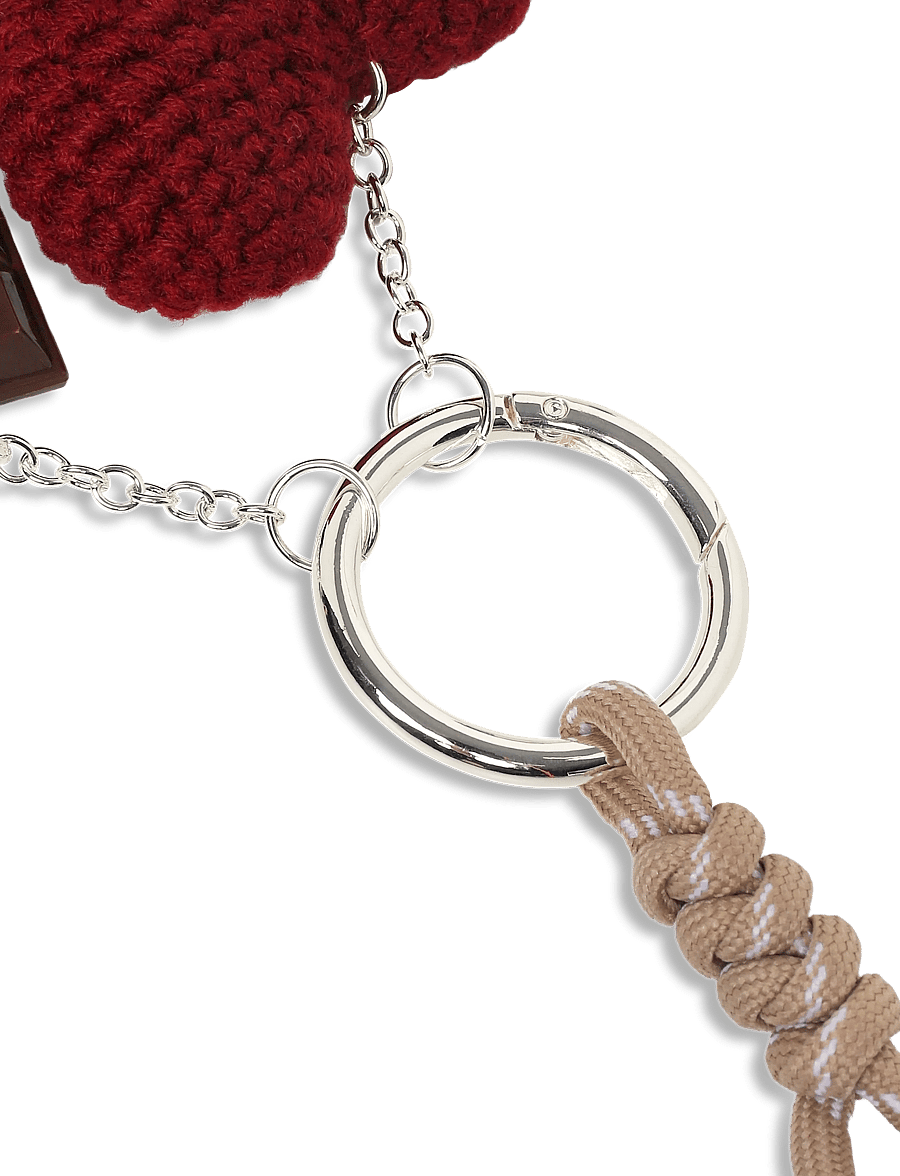 Mango - Charms key ring - nyckelringar - dark red - 2