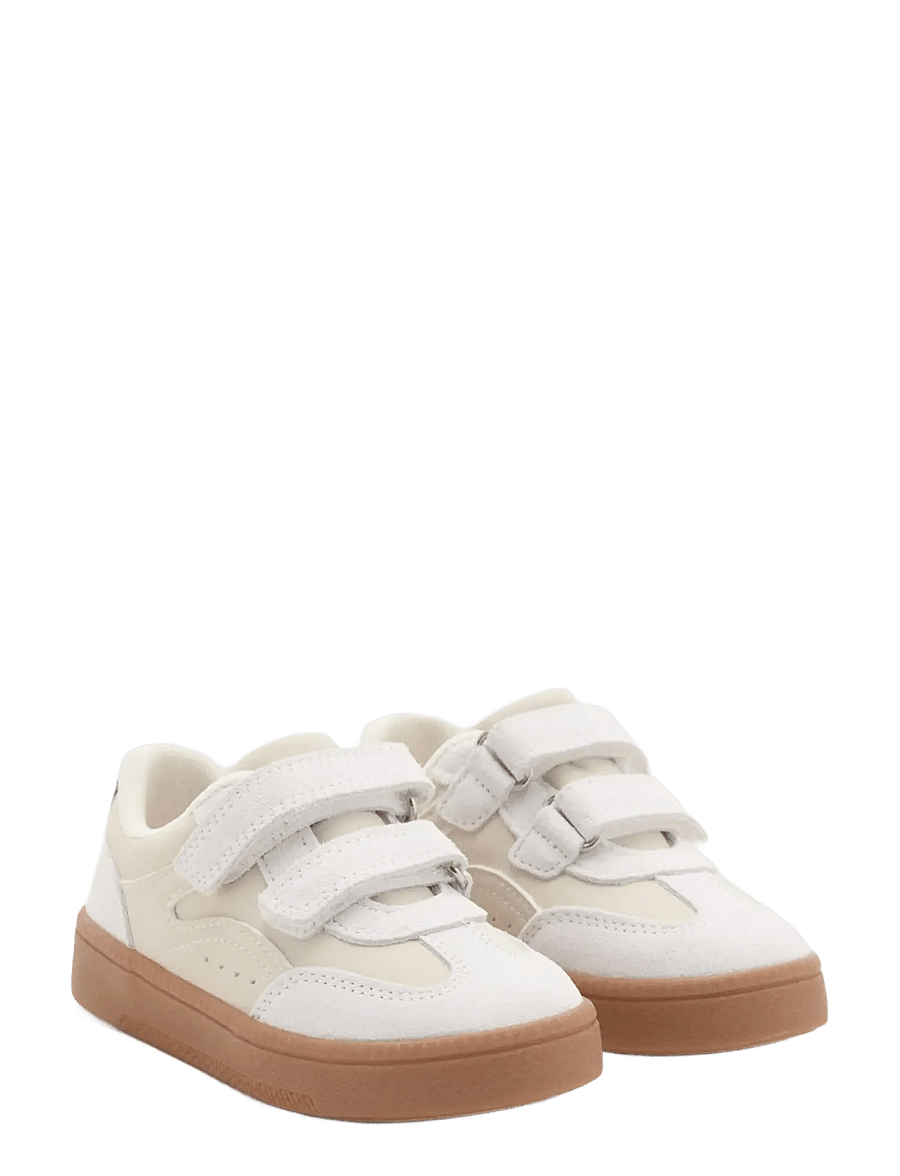 Mango - Velcro-strap sports shoes - niedriger schnitt - white - 1