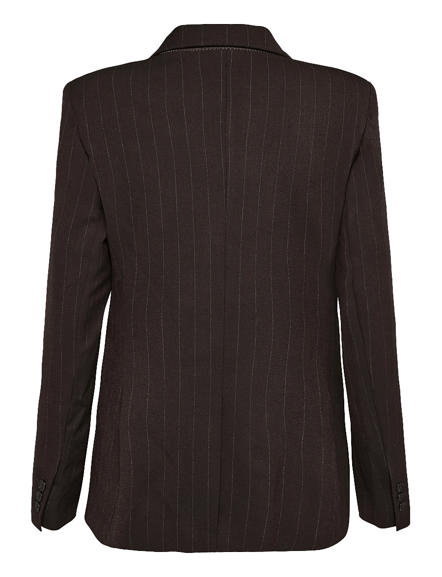 Mango - Straight-fit suit blazer - enkeltradede blazere - brown - 2