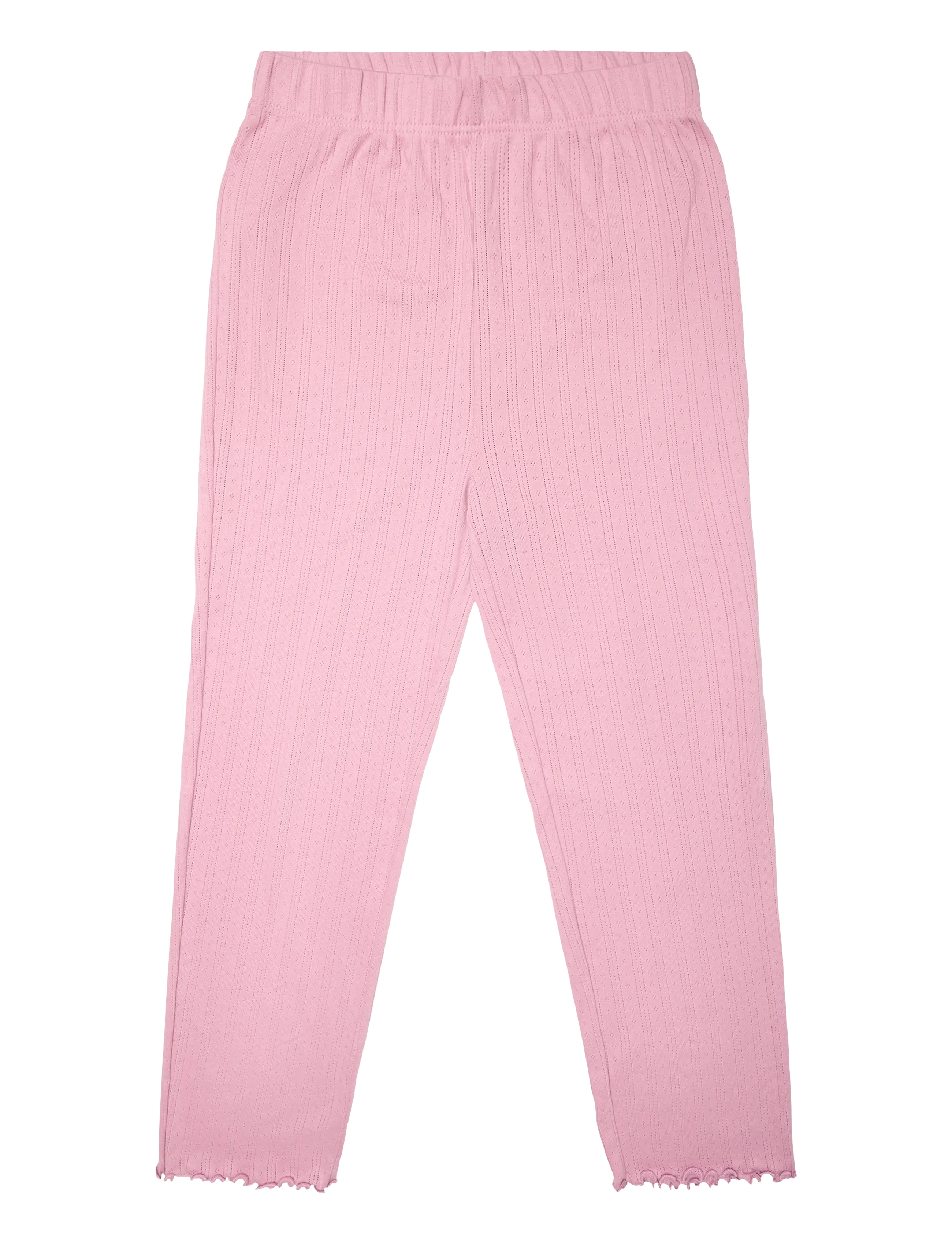Mango - Long ribbed pyjama - pyjamassæt - pink - 2