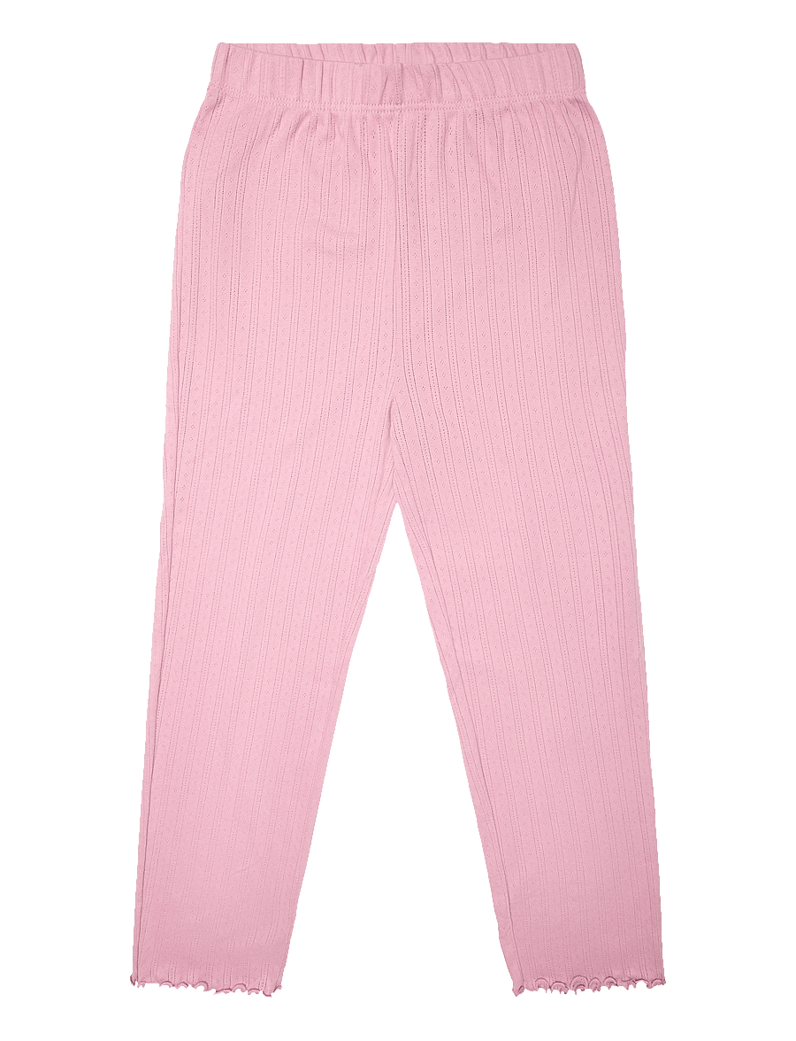 Mango - Long ribbed pyjama - pyjamassæt - pink - 2