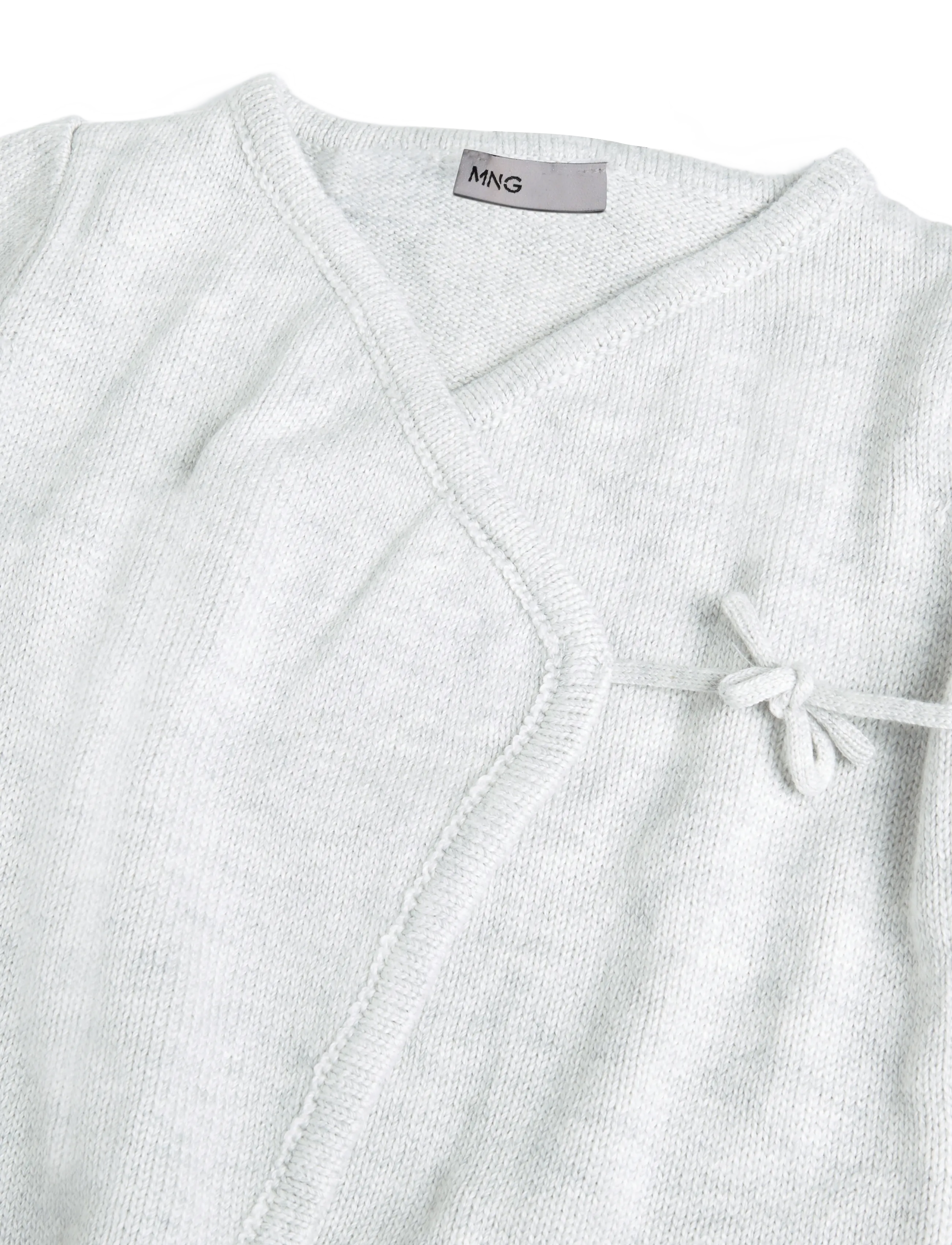 Mango - Wrap long jumpsuit - buksedragter - lt pastel grey - 2