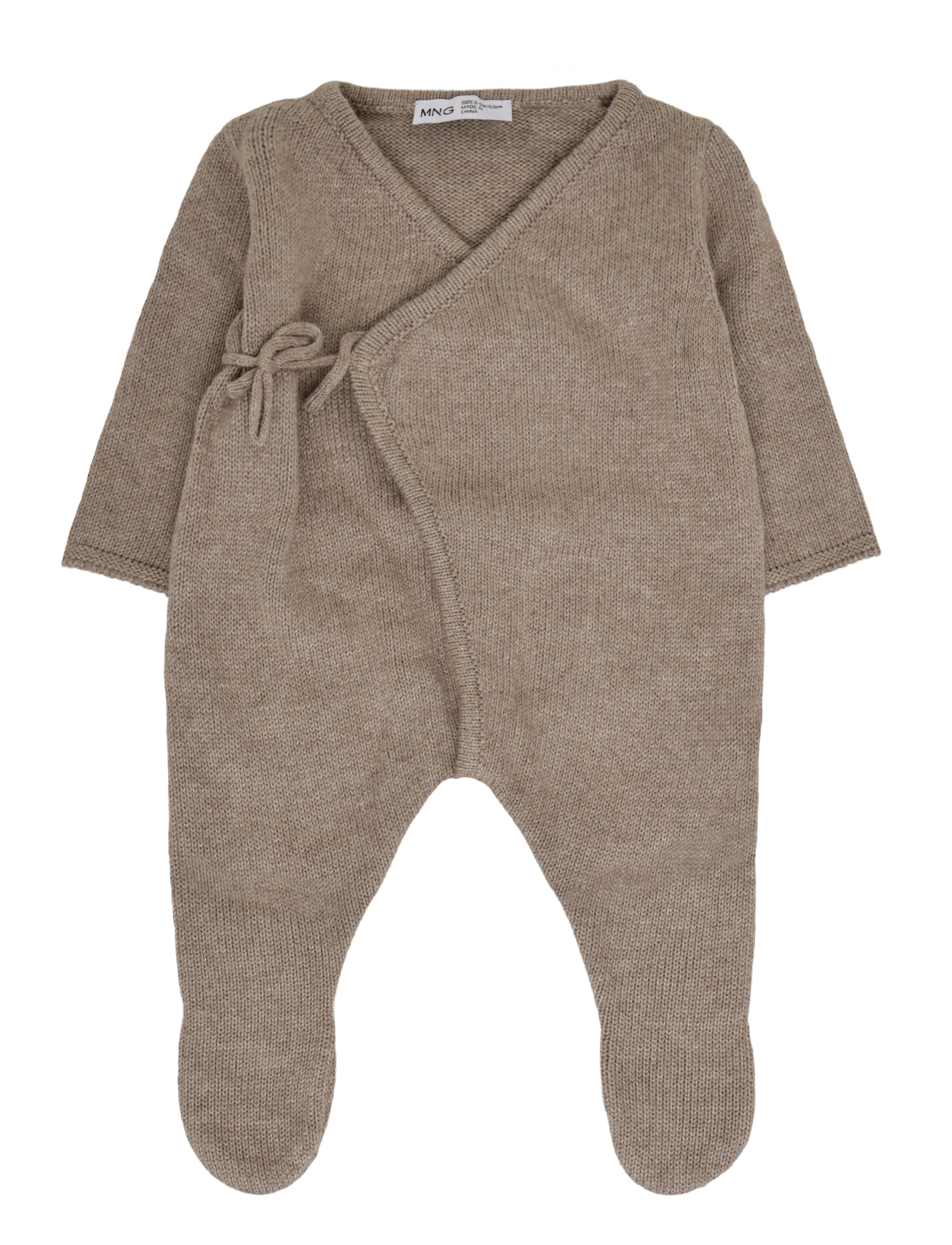 Mango Wrap long jumpsuit - Buksedragter - MEDIUM BROWN / brown