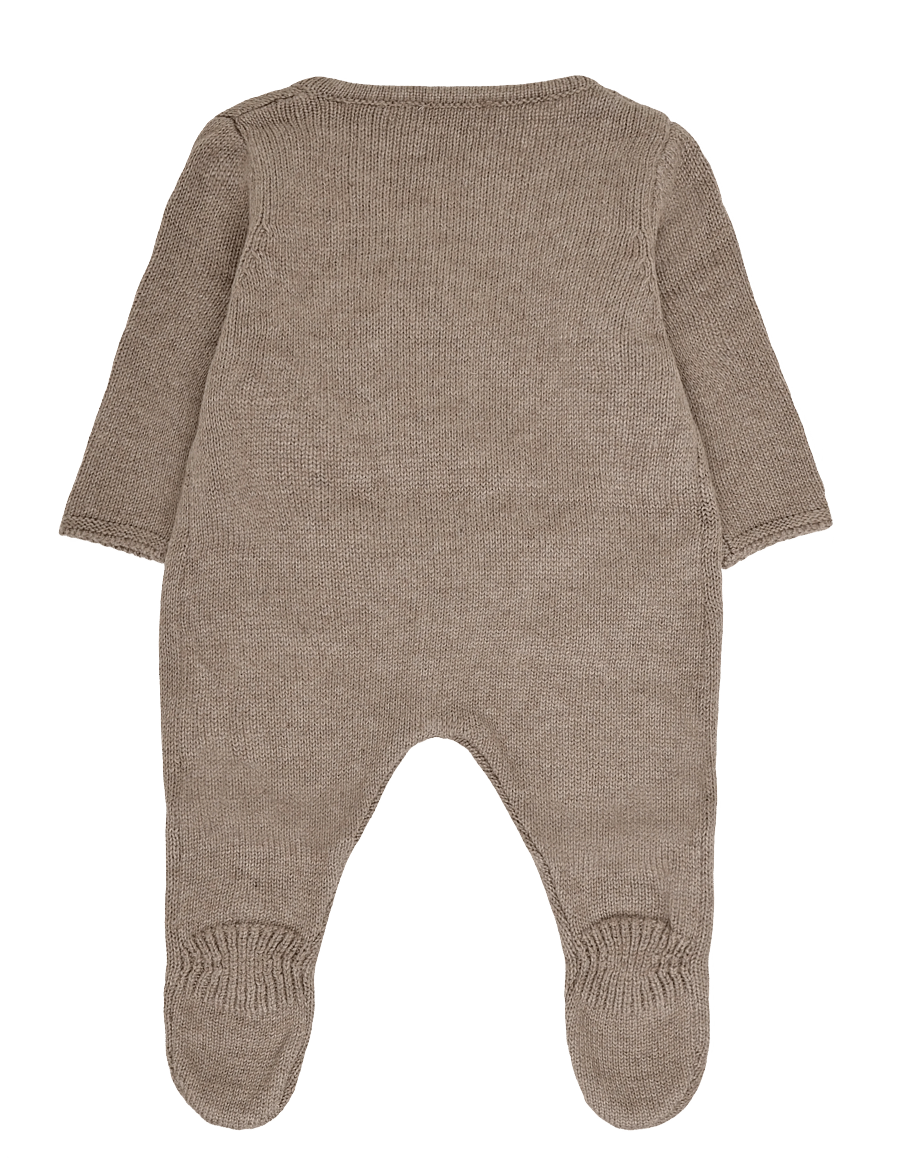 Mango - Wrap long jumpsuit - buksedragter - medium brown - 1