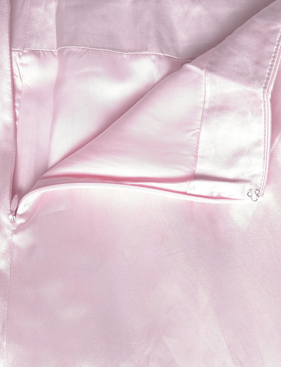 Mango - Midi satin skirt - satinnederdele - lt-pastel pink - 4