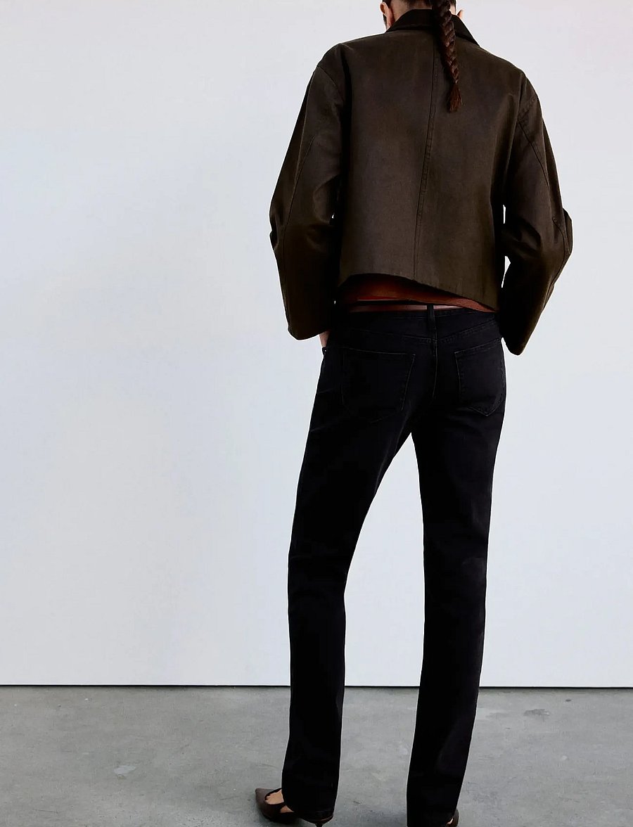 Mango - Corduroy-collar jacket with pockets - utilityjackor - dark brown - 3