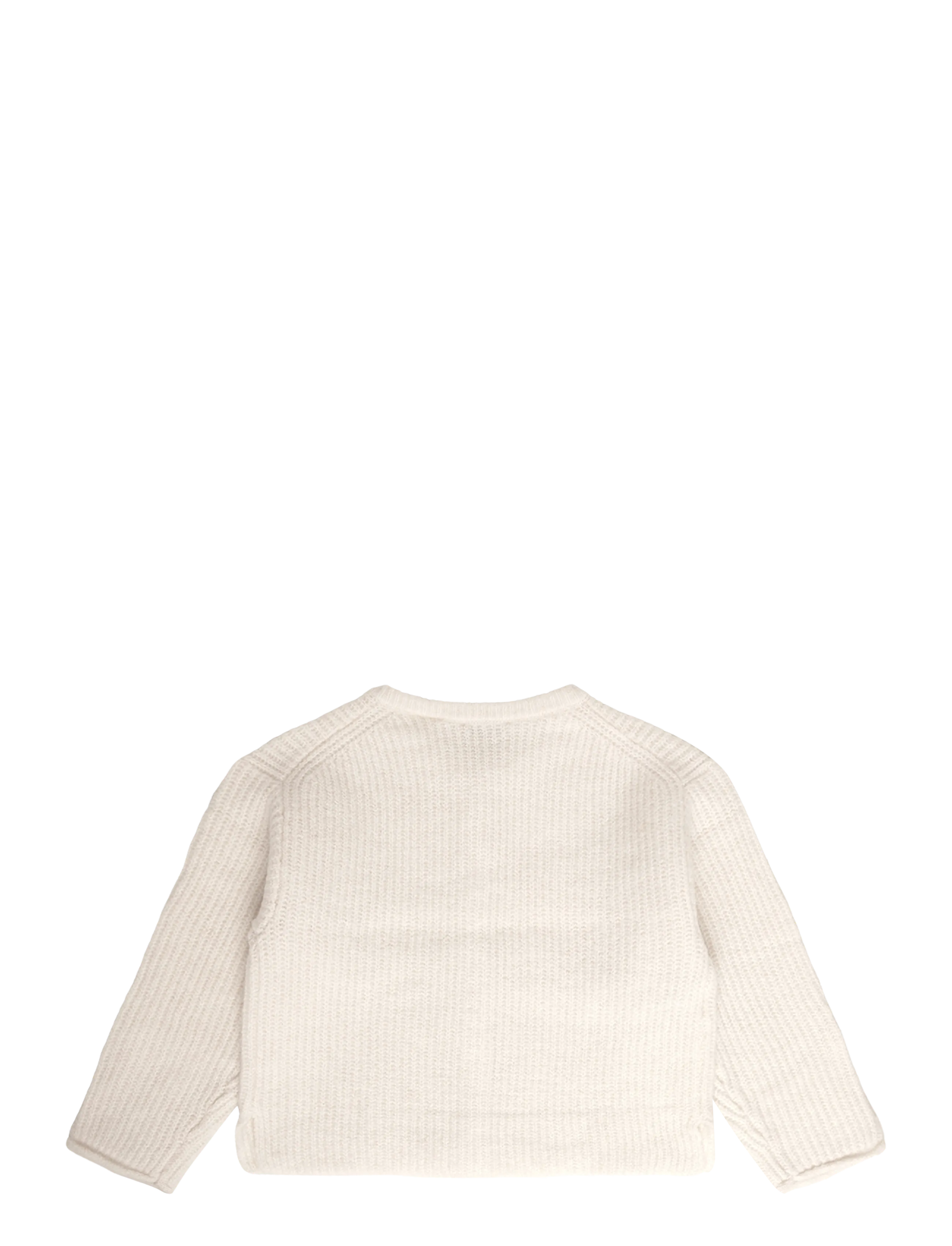 Mango - Ribbed knitted cardigan - cardigans - light beige - 1