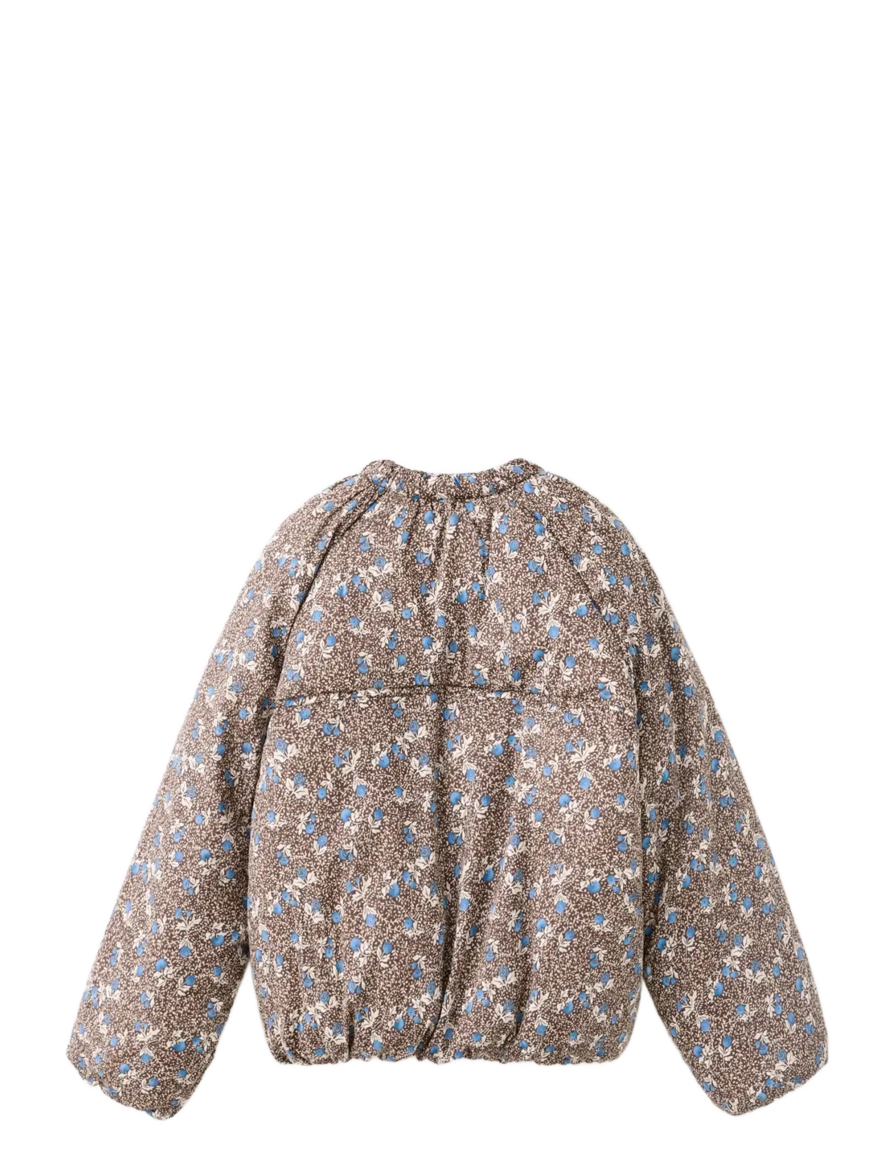 Mango - Flowers print anorak - brown - 2