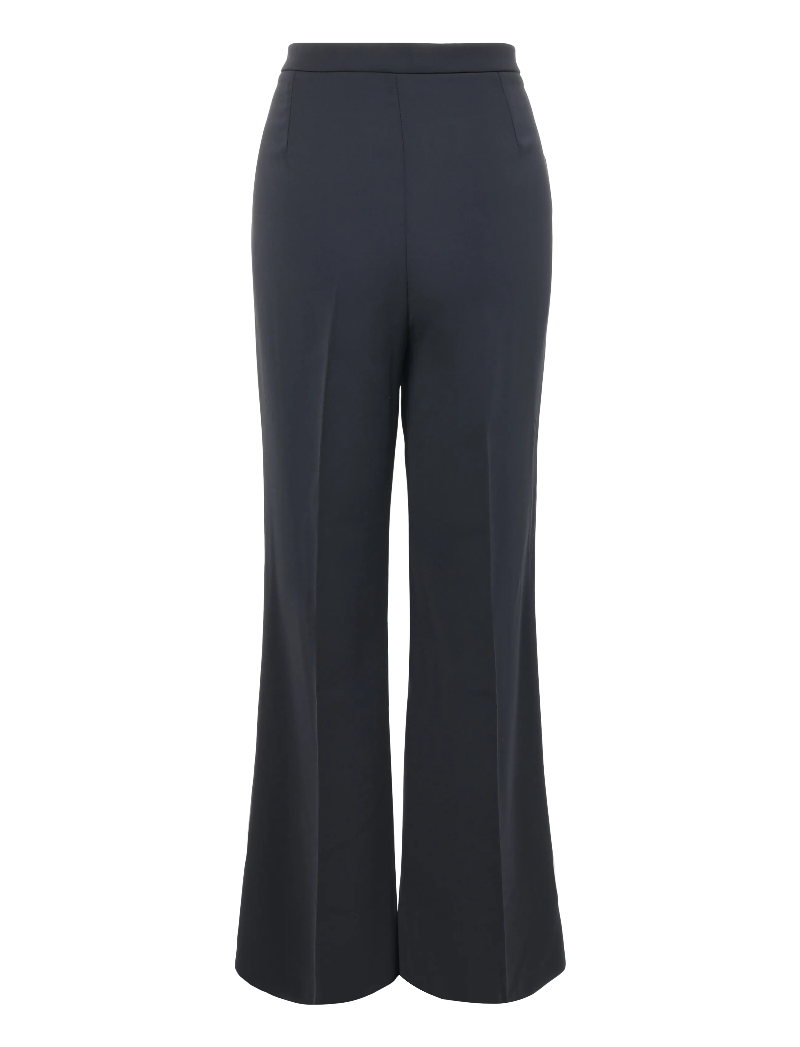 Mango - High-waist suits trousers - flare bukser - black - 2