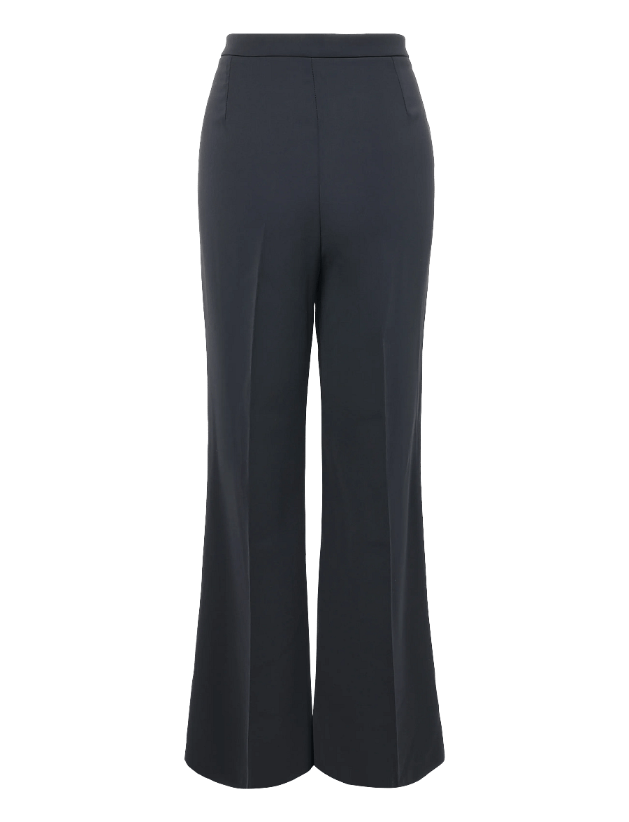 Mango - High-waist suits trousers - flare bukser - black - 2