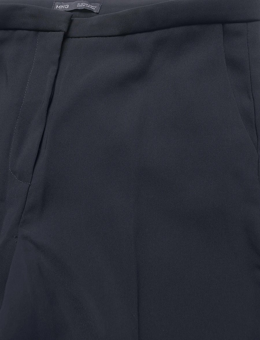 Mango - High-waist suits trousers - flare bukser - black - 4