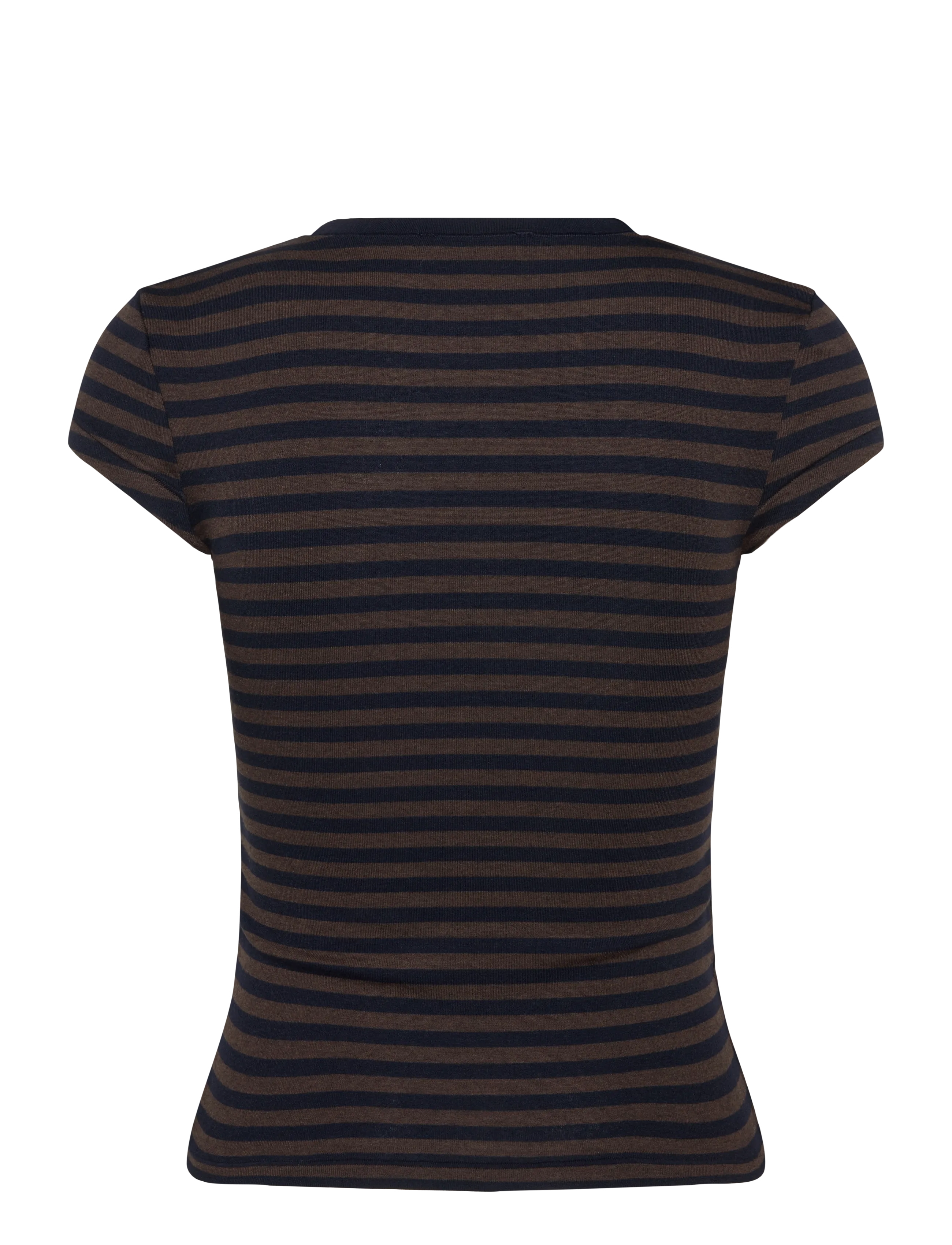 Mango - Slim-fit short-sleeved T-shirt - t-shirts - brown - 2