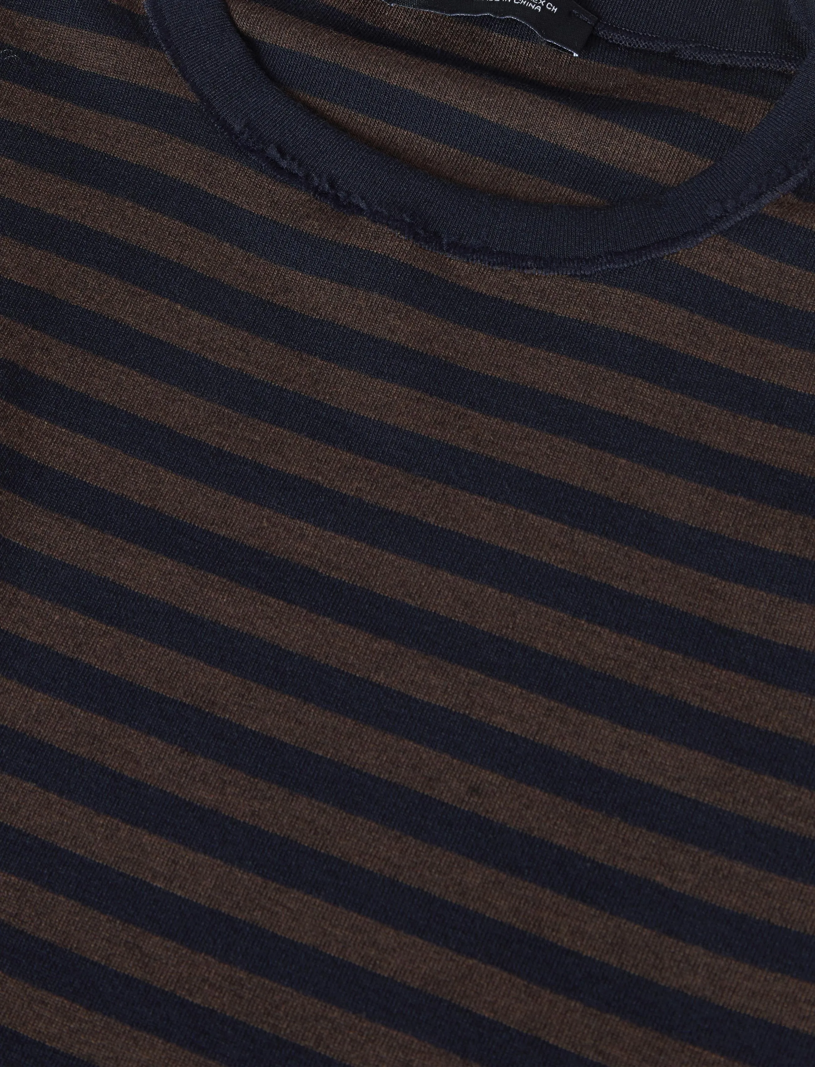 Mango - Slim-fit short-sleeved T-shirt - t-shirts - brown - 4