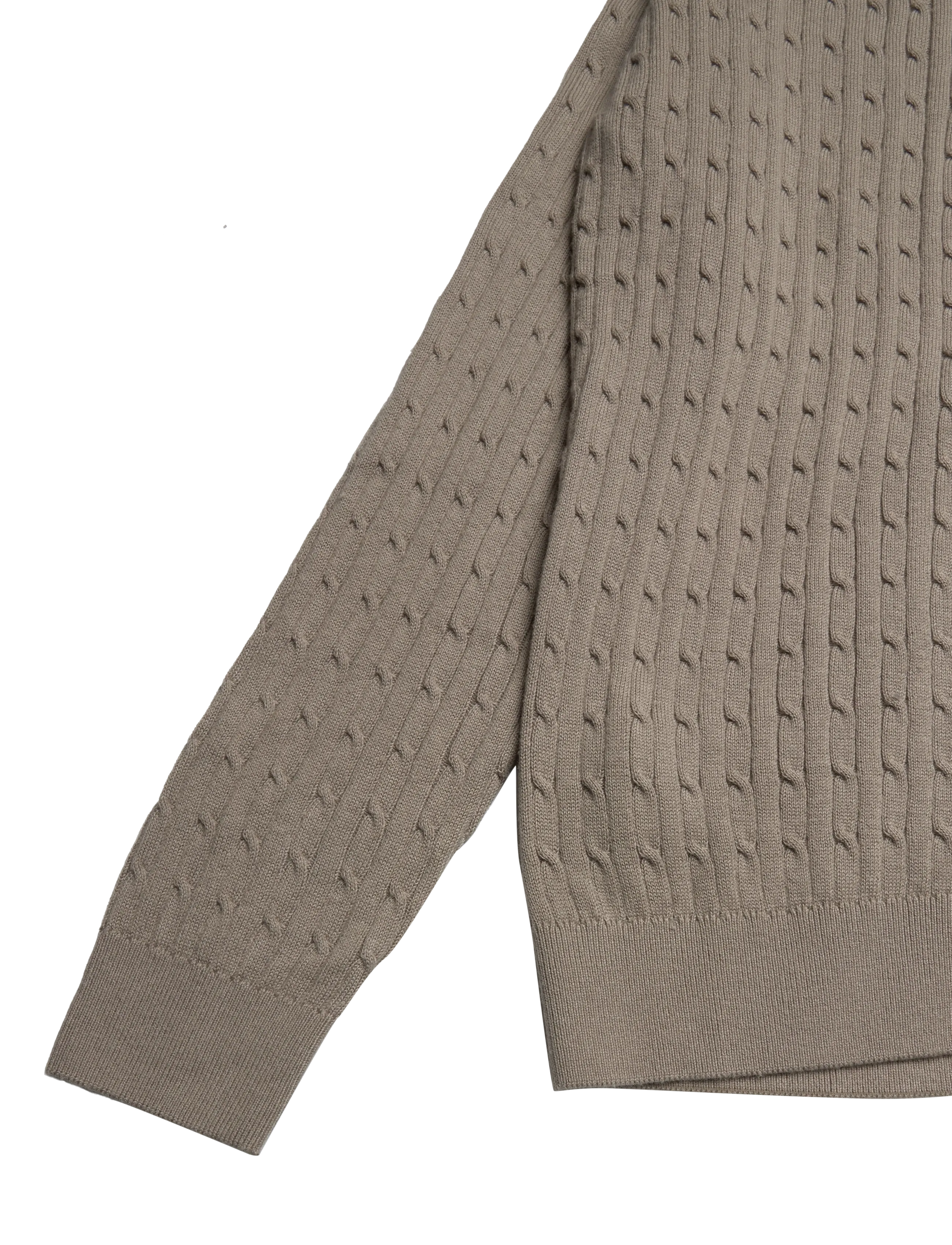 Mango - Knitted braided cardigan - långärmade stickade pikétröjor - medium grey - 3