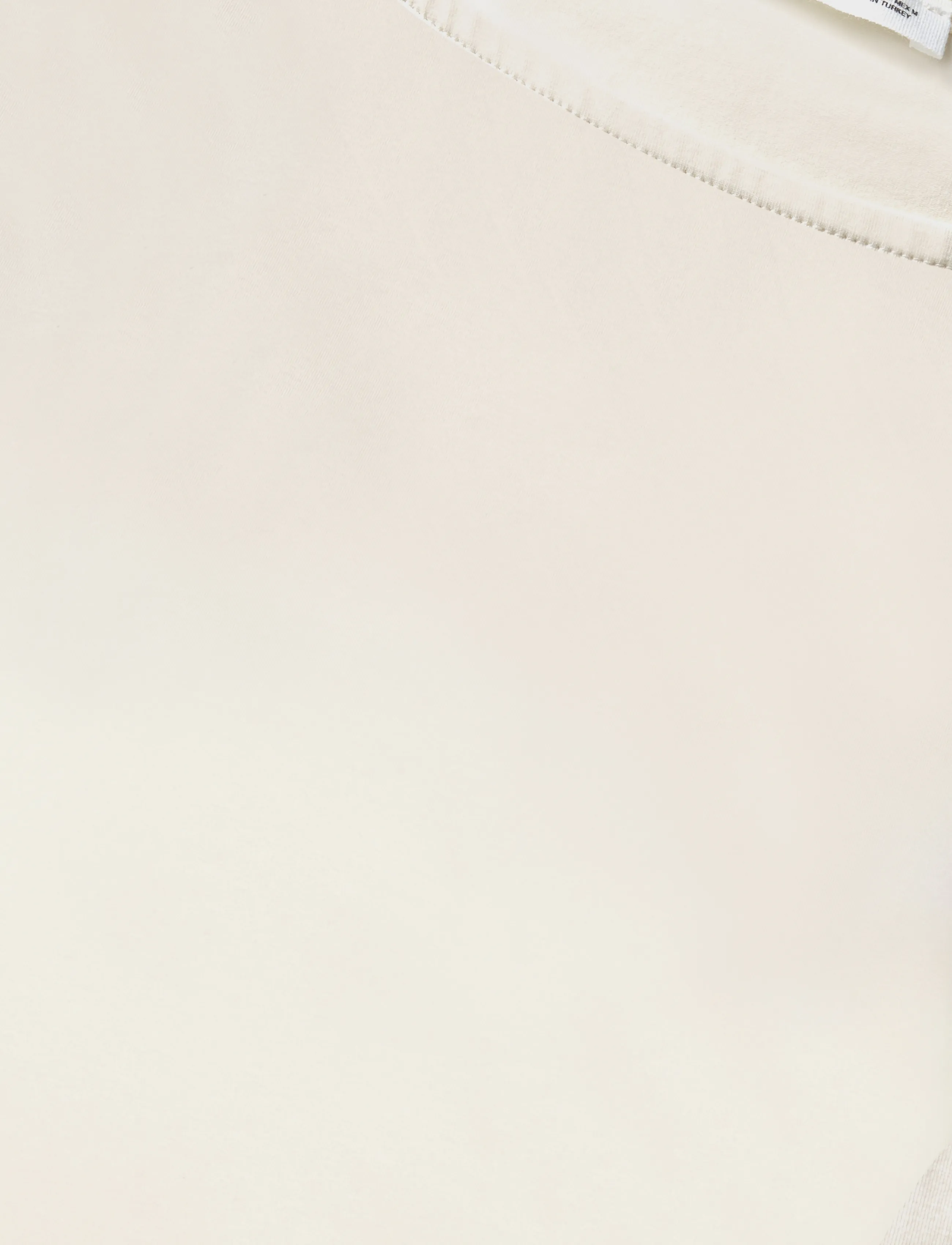 Mango - Asymmetrical laced top - light beige - 2