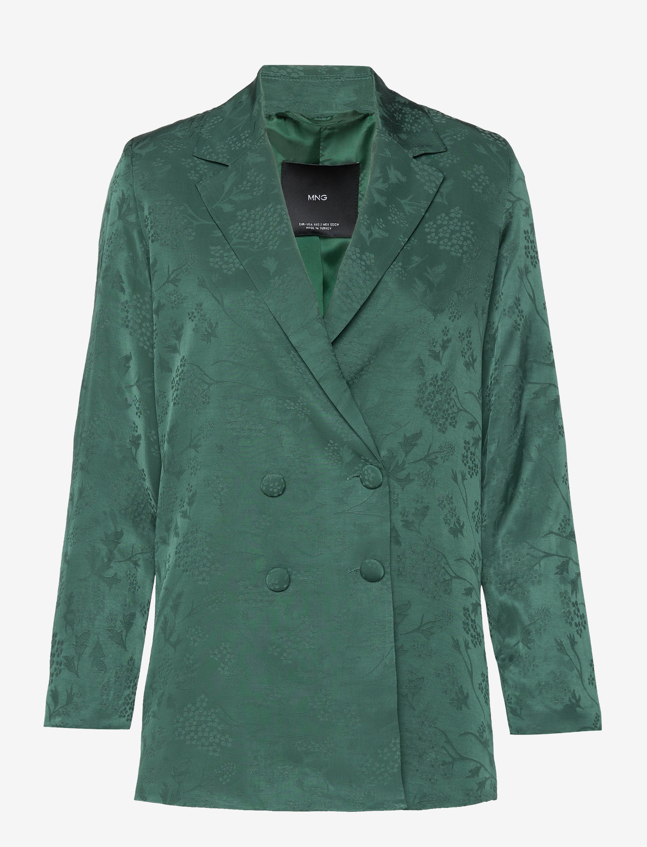 Mango - TOPETI - dobbeltradede blazere - green - 0