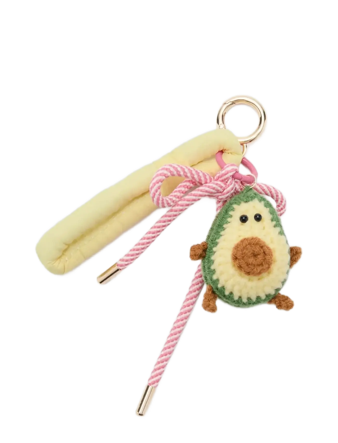 Mango Avocado Charm Keyring, One Size, Yellow, Tilbehør > Nøgleringe, Børn
