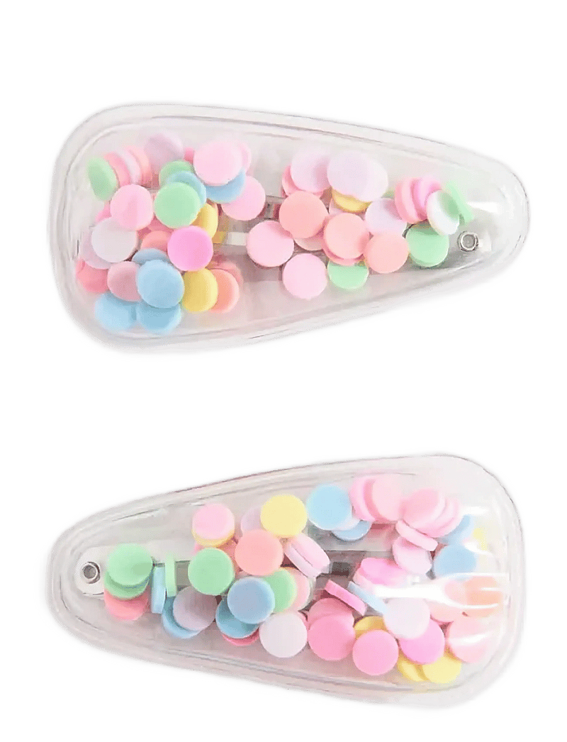 Mango - Pack of 2 confetti clips - hårklämmor - pink - 0