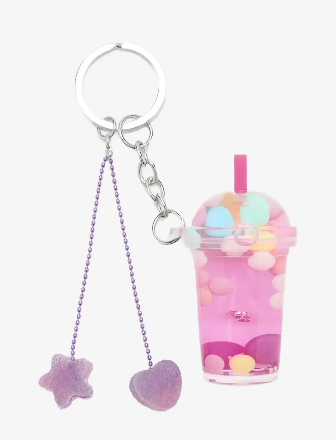 Mango - Charms key ring - nøgleringe - pink - 0