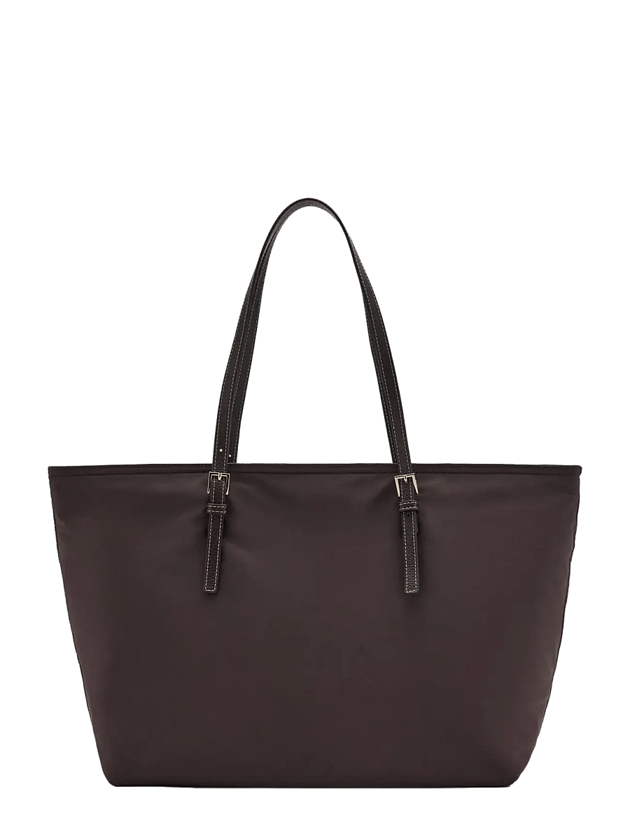 Mango - BOLSO G SAND - dark brown - 0