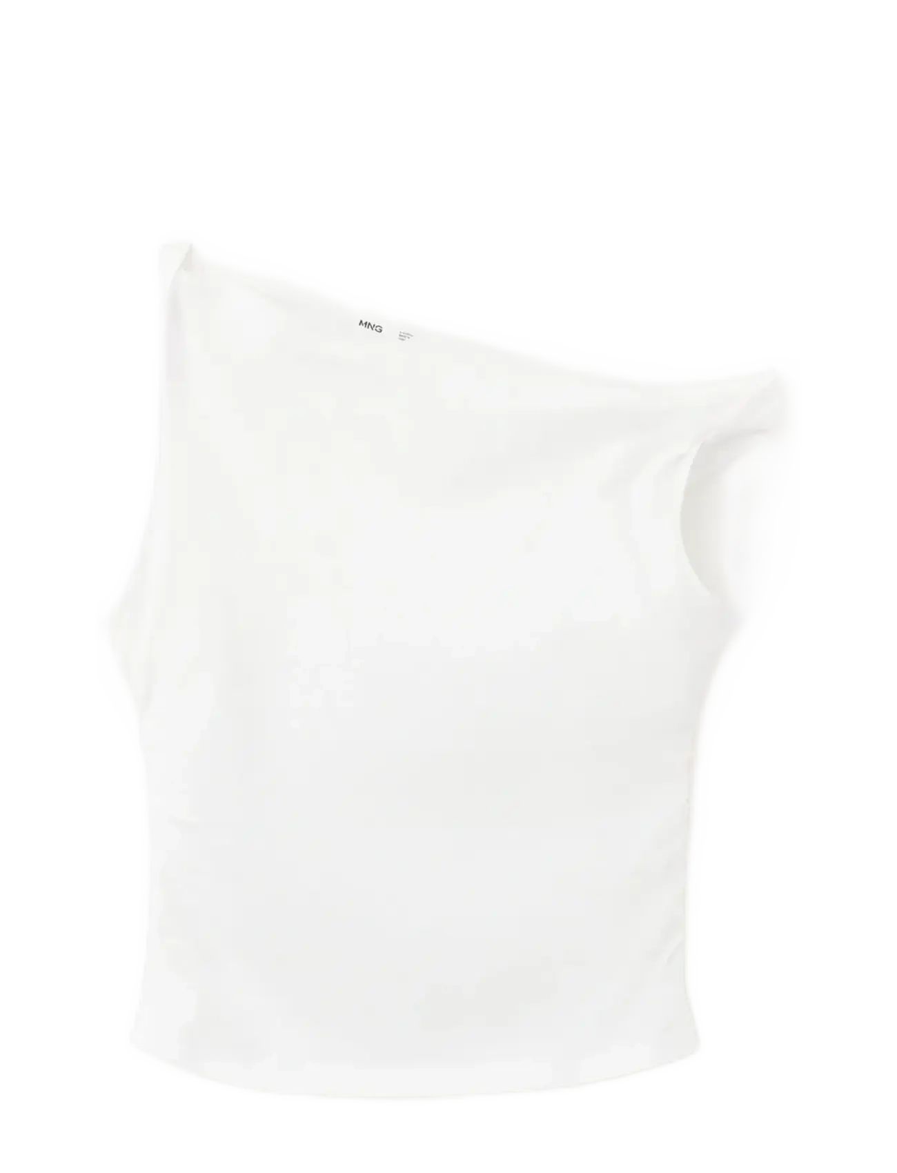 Mango Boat neck t-shirt - Overdele - NATURAL WHITE / white