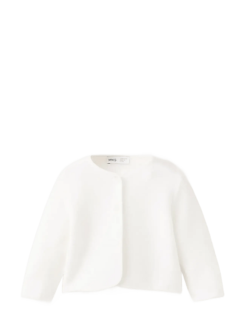 Mango - Knit cardigan - tunna jackor - natural white - 0