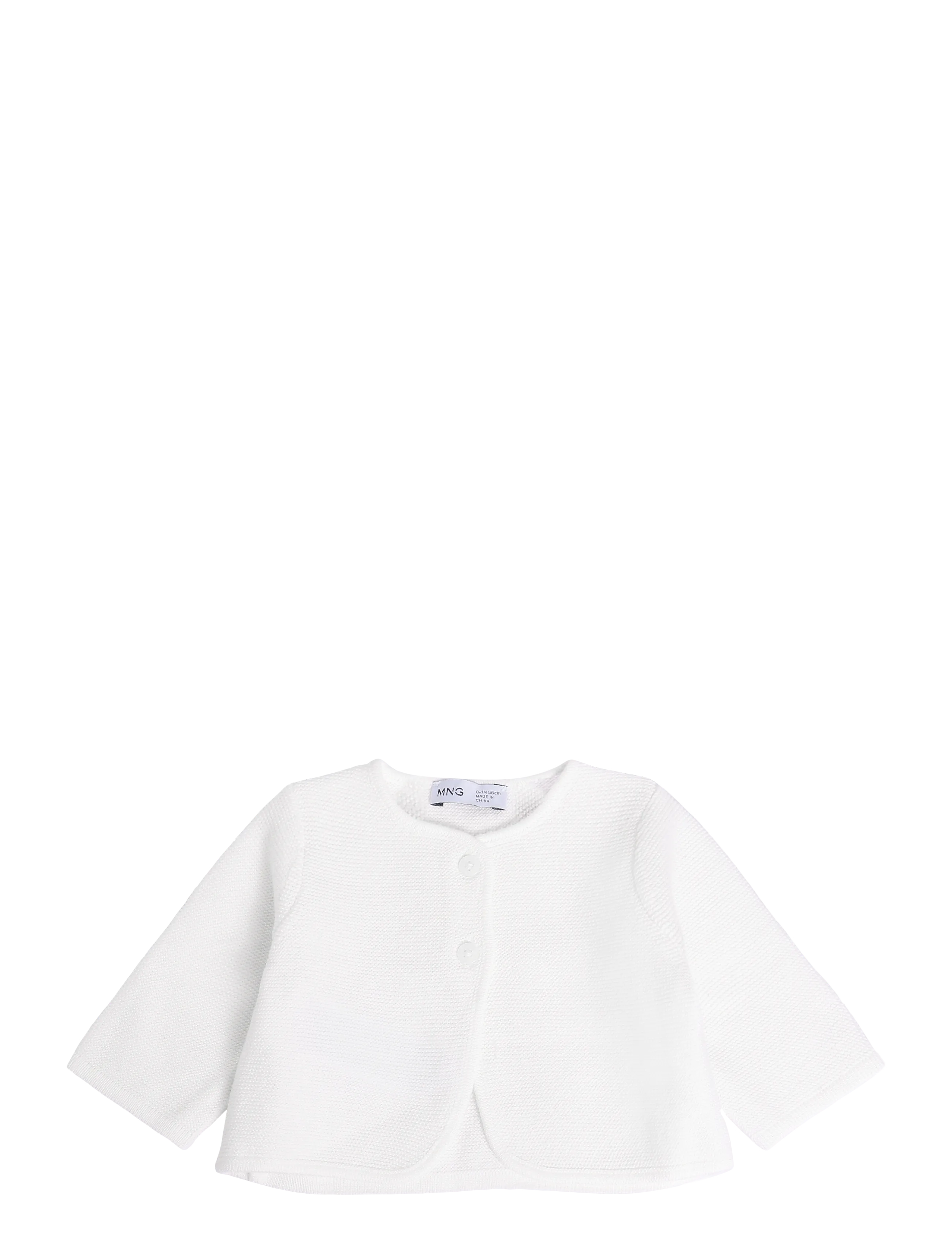 Mango Knit cardigan - Mango - NATURAL WHITE / white