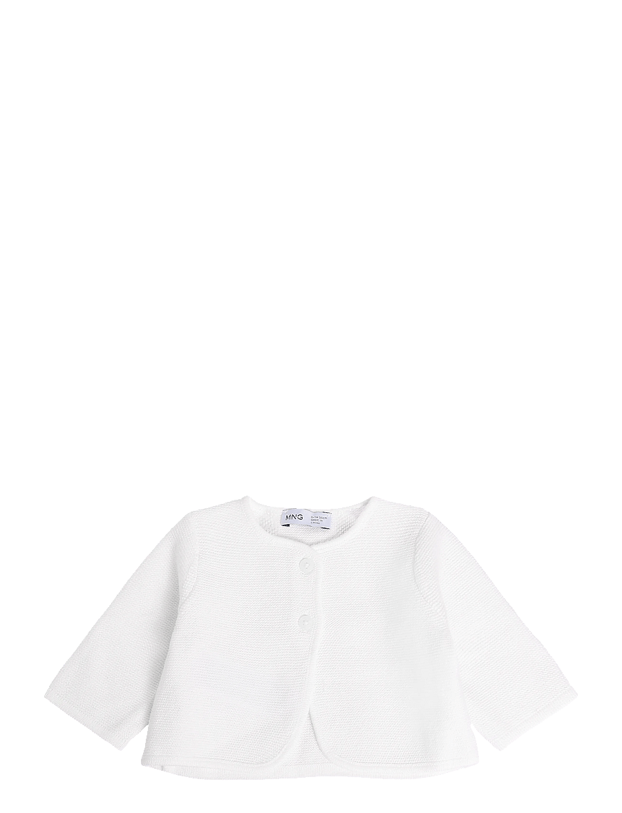Mango - Knit cardigan - tunna jackor - natural white - 0