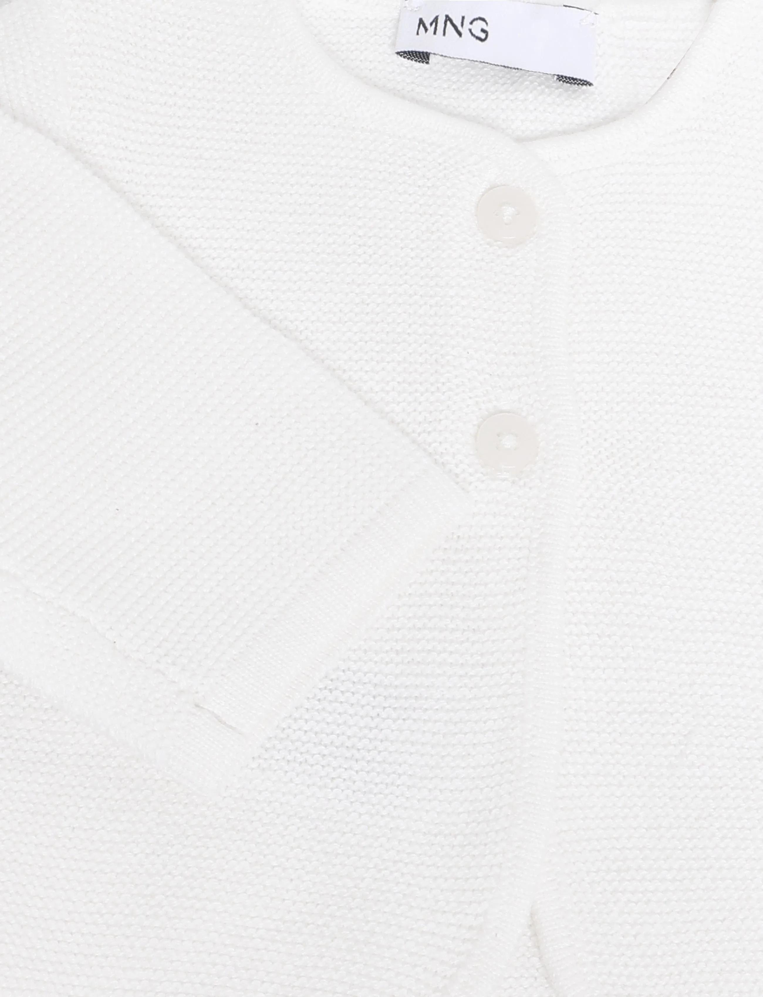 Mango - Knit cardigan - tunna jackor - natural white - 2