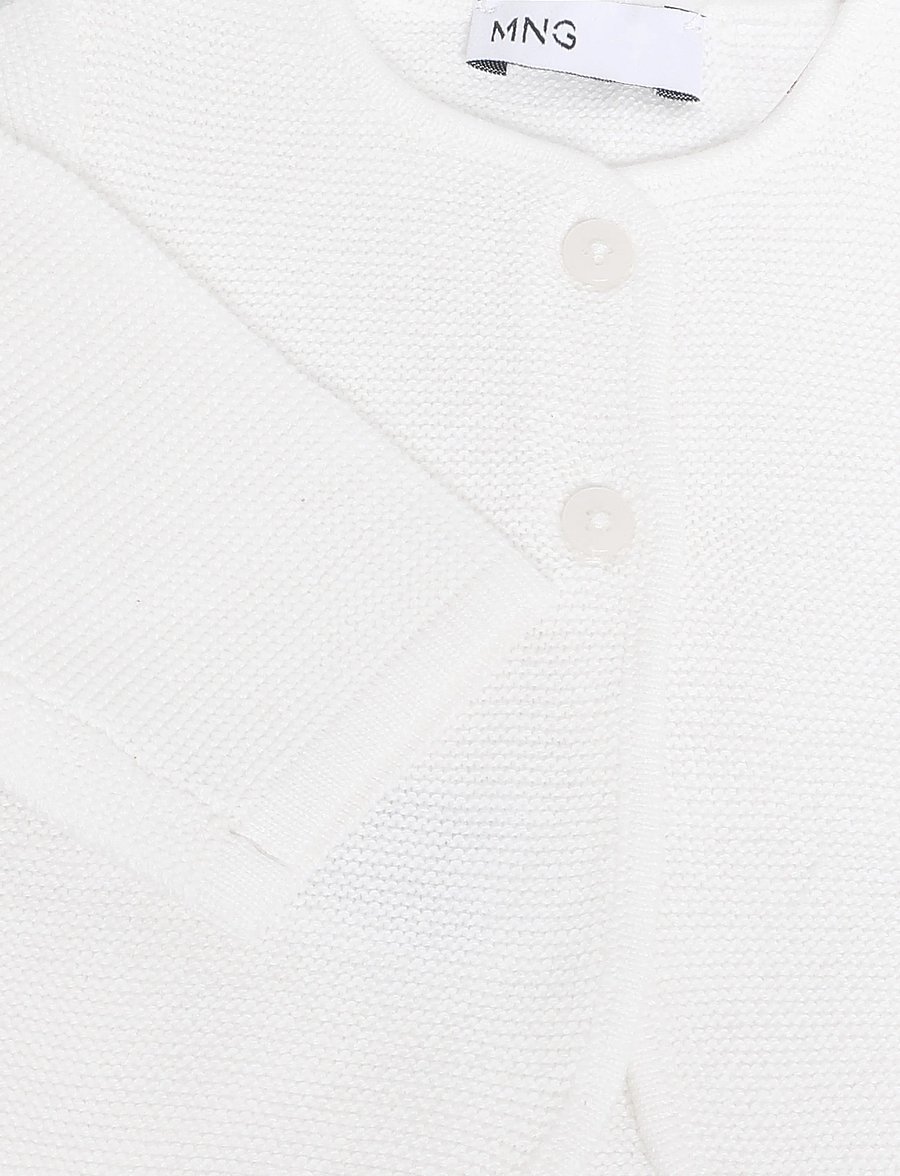 Mango - Knit cardigan - tunna jackor - natural white - 2