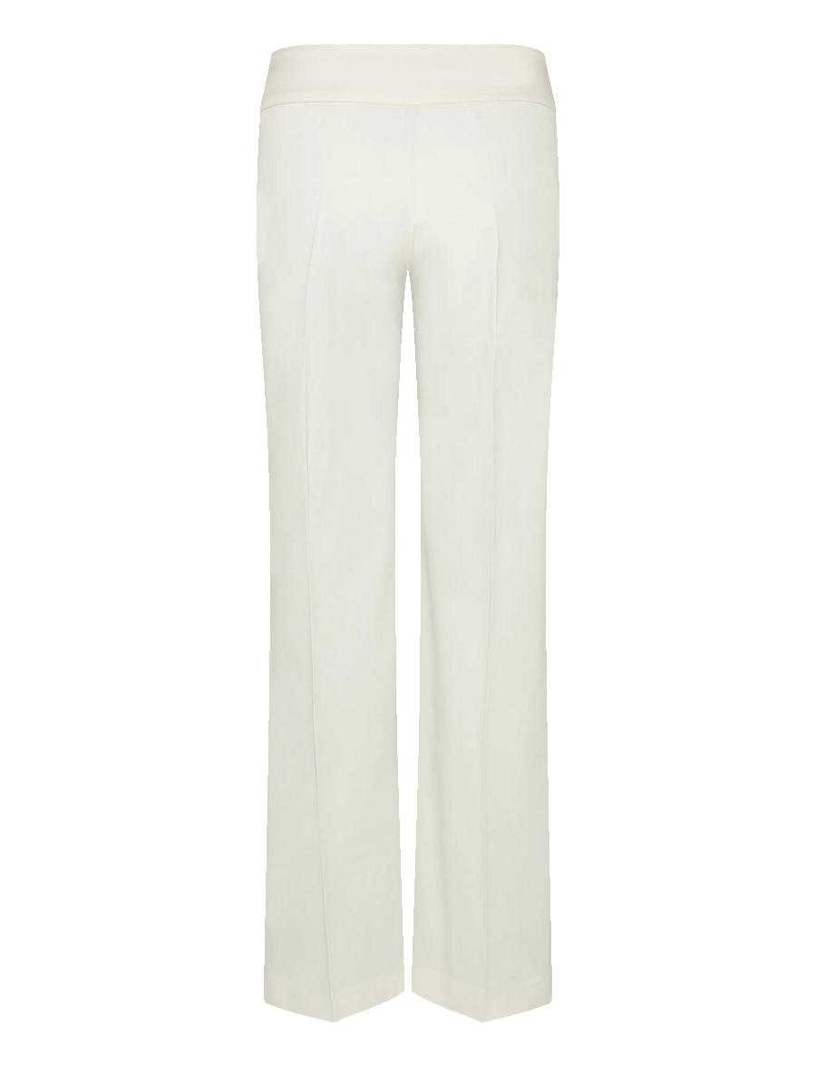 Mango - Belt straight-fit trousers - bukser med lige ben - white - 2