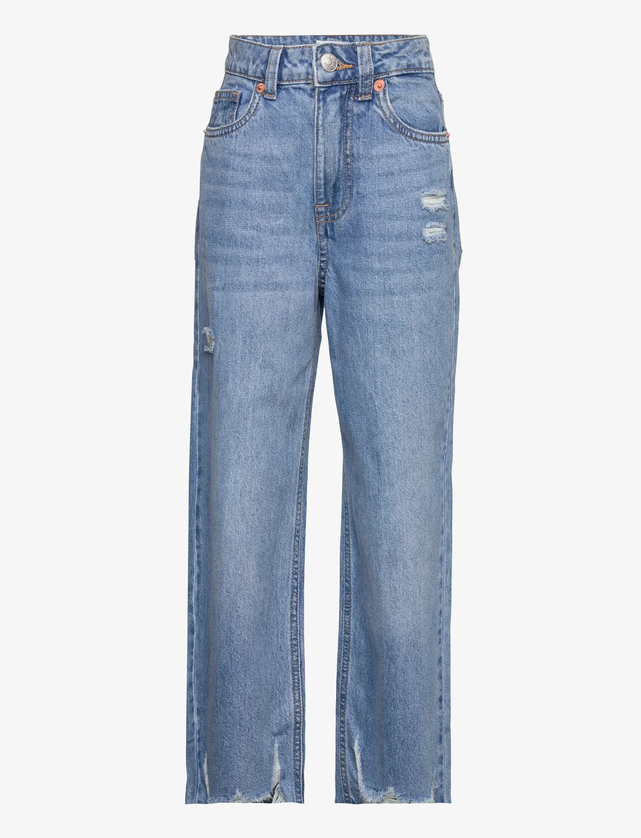 Mango - STRAIGHT - brede jeans - mid denim - 0