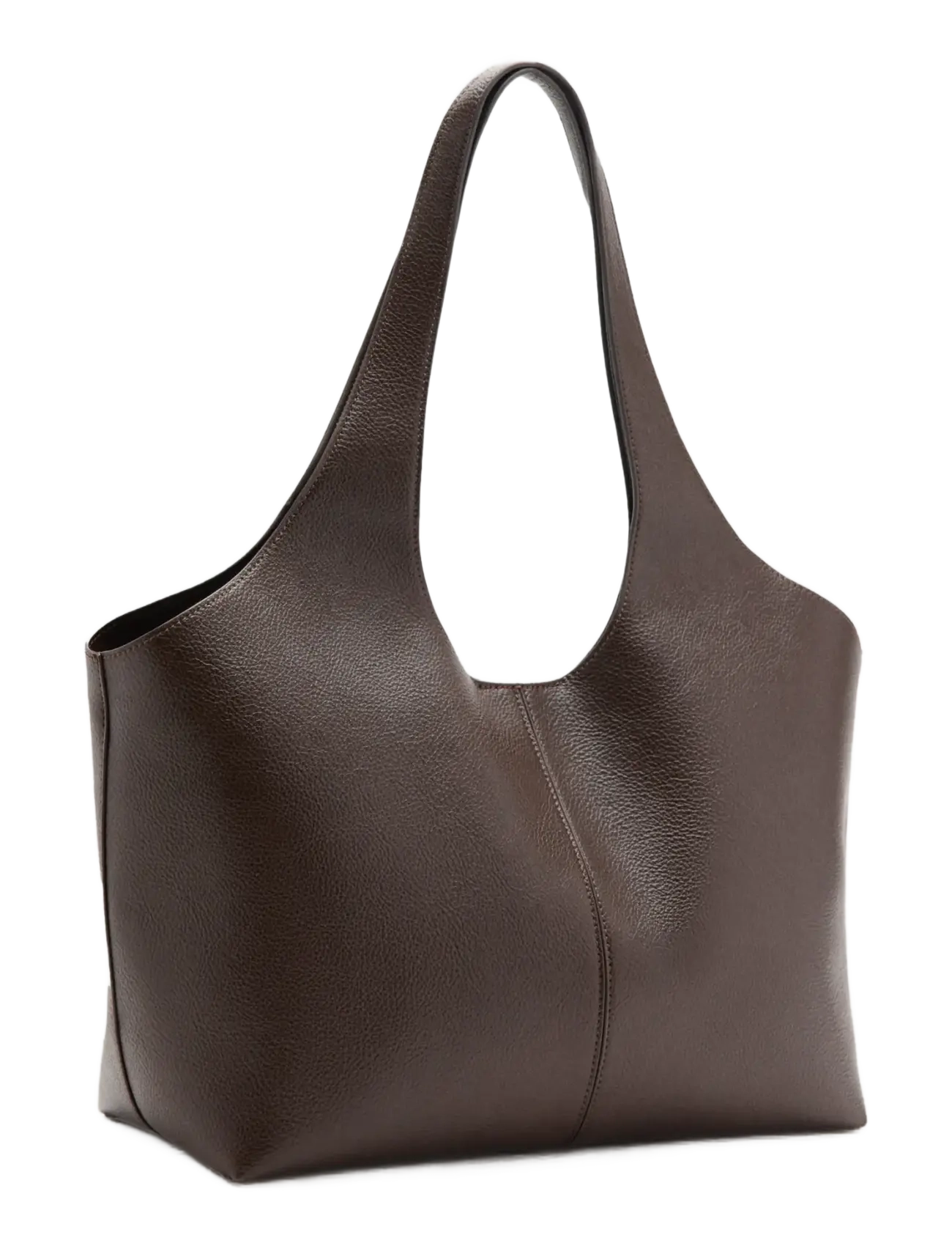 Mango - Large shopper bag - dark brown - 1