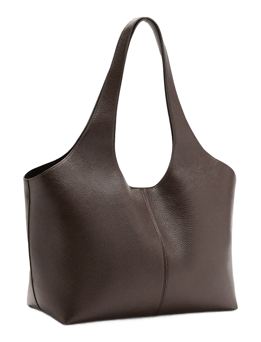 Mango - Large shopper bag - dark brown - 1