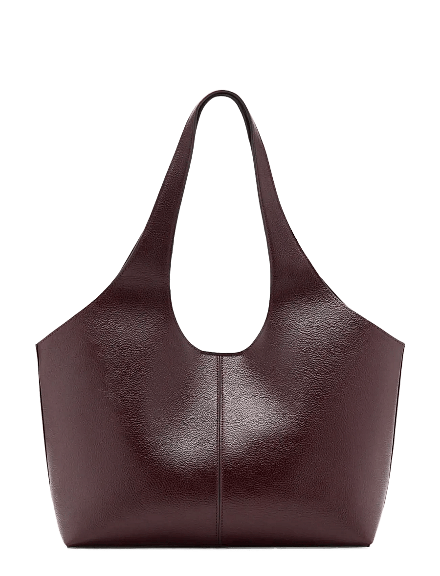 Mango - Large shopper bag - shoppere - dark red - 0