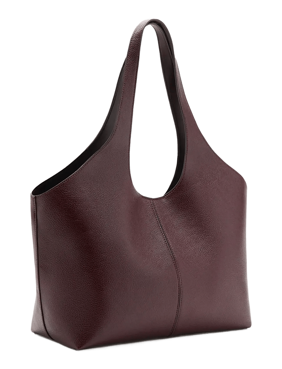 Mango - Large shopper bag - shoppere - dark red - 1