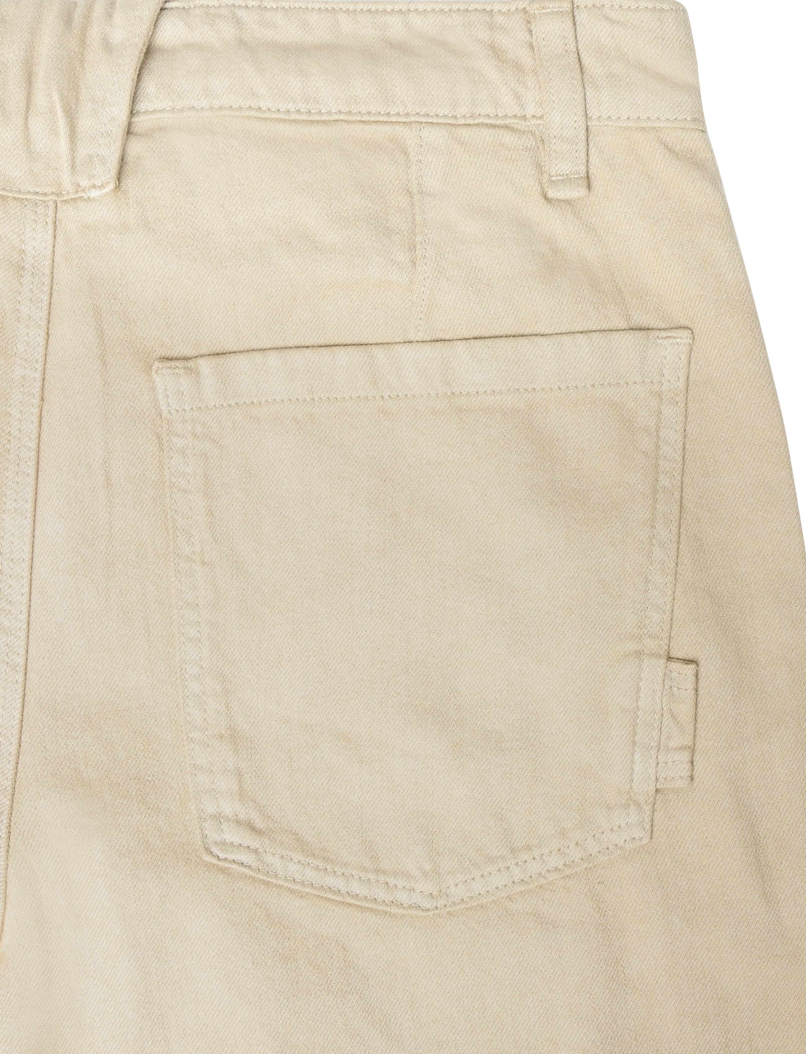 Mango - Relaxed fit jeans in a cotton-linen blend - loose jeans - light beige - 4