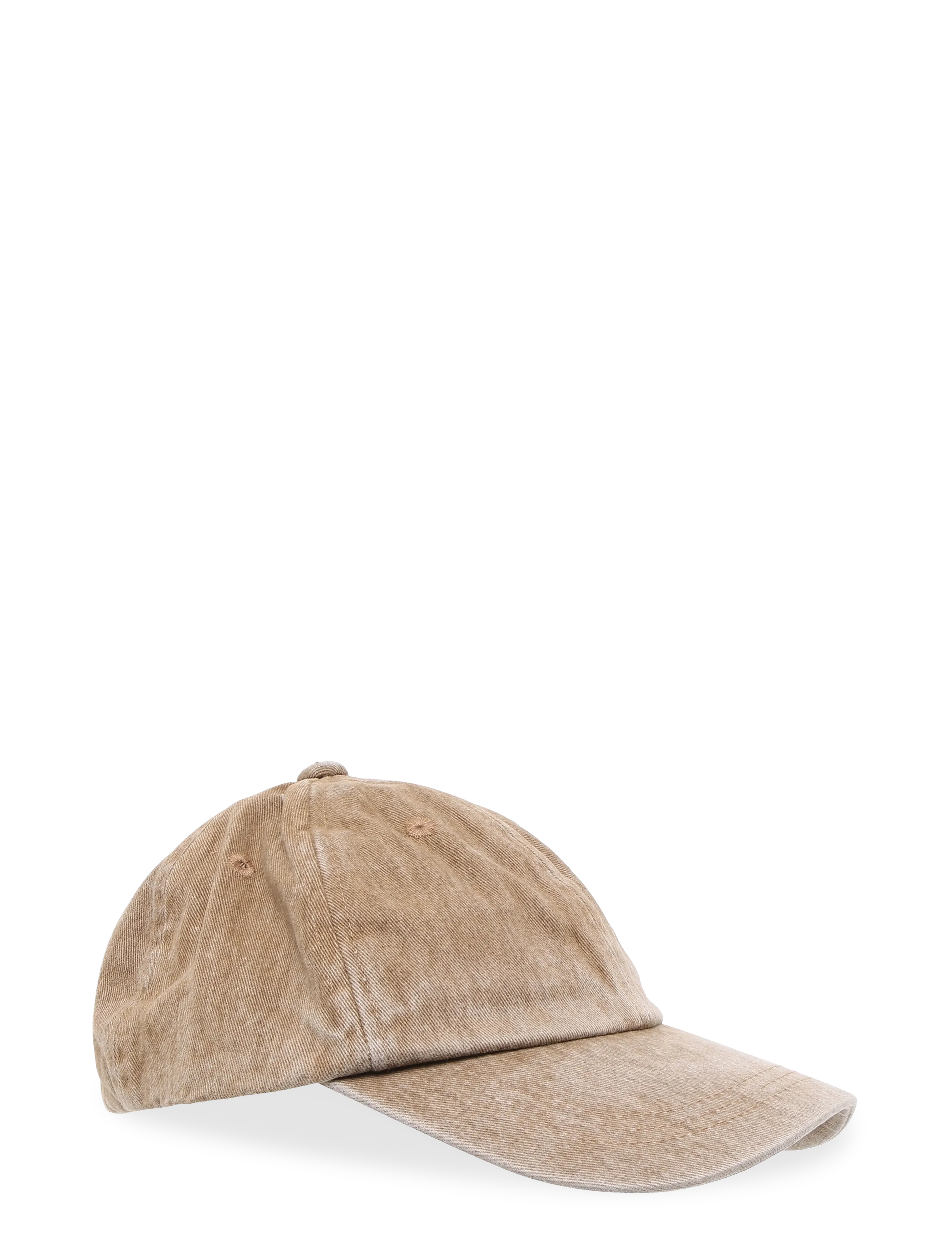 Mango Cotton visor cap - Accessoires - LIGHT BEIGE / beige