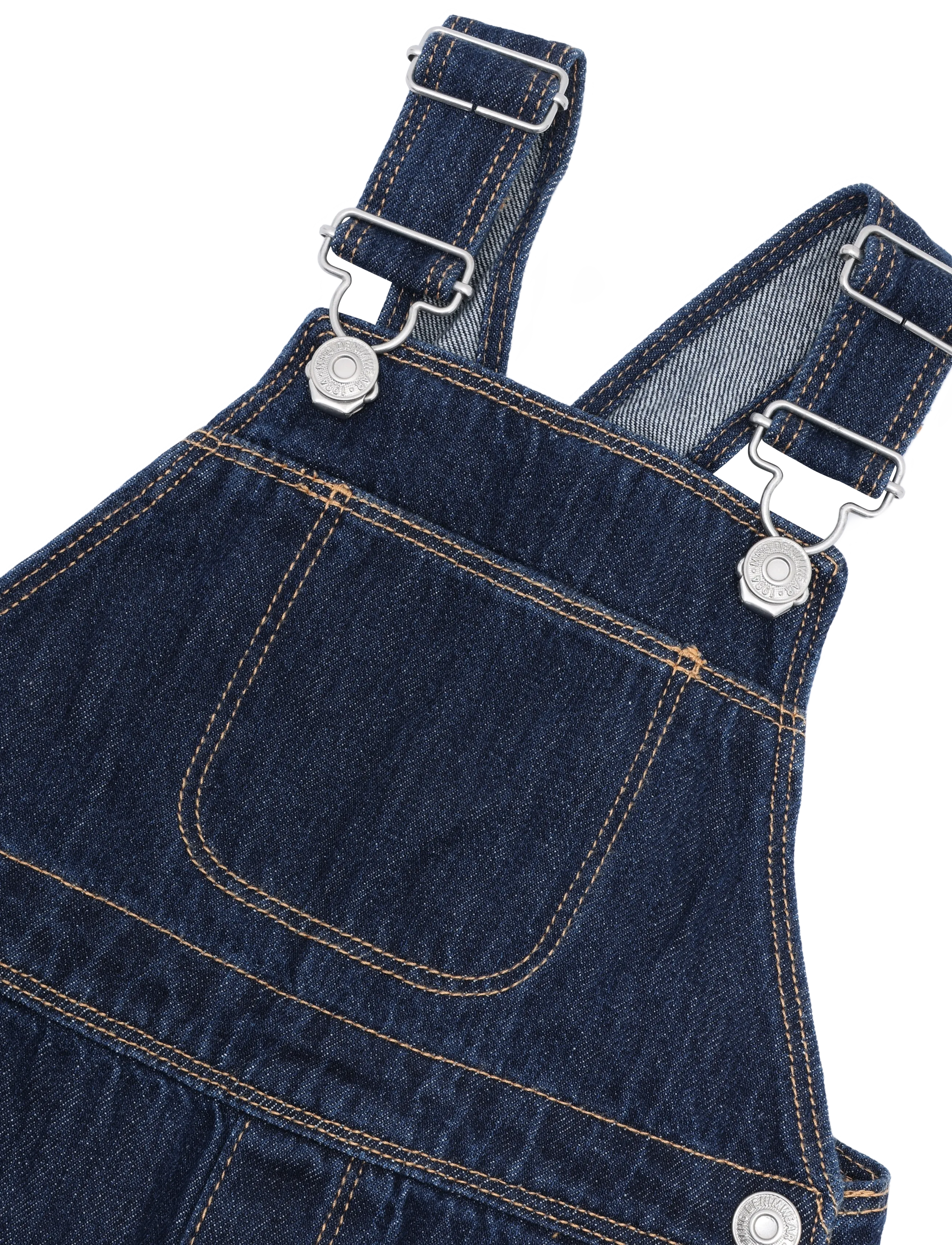 Mango - Long denim jumpsuit - byxdress - open blue - 2