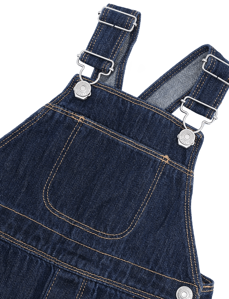 Mango - Long denim jumpsuit - byxdress - open blue - 2