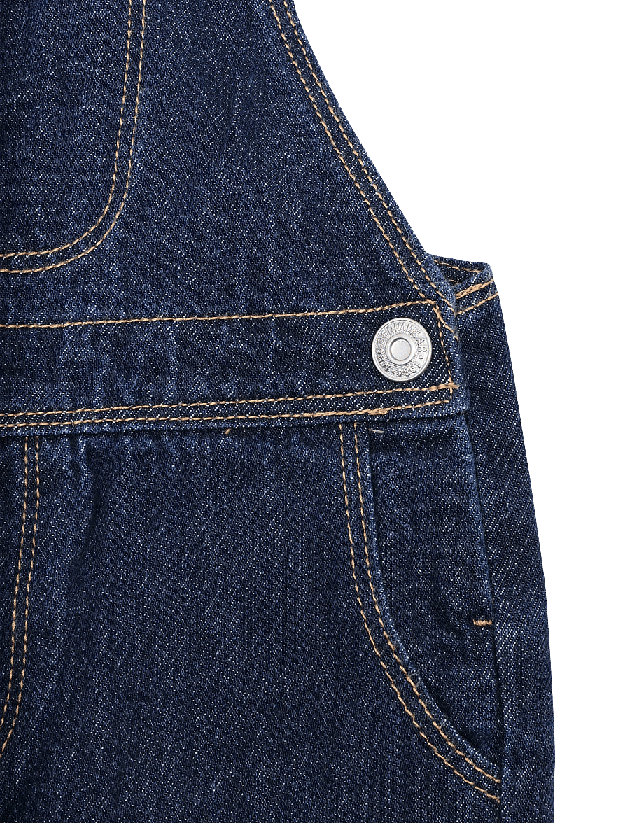 Mango - Long denim jumpsuit - byxdress - open blue - 3