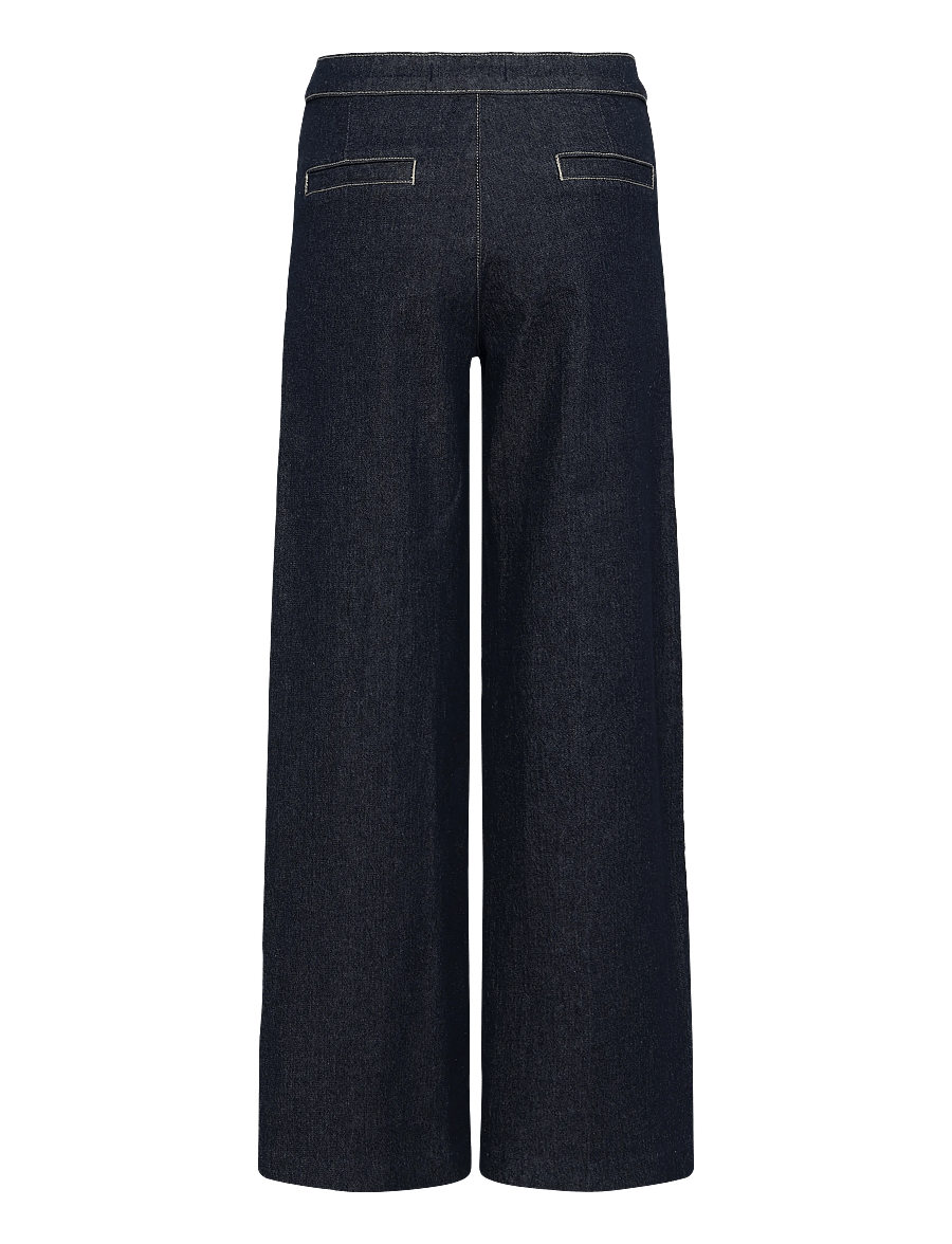 Mango - Wide-leg jeans with side buttons - vida jeans - open blue - 2
