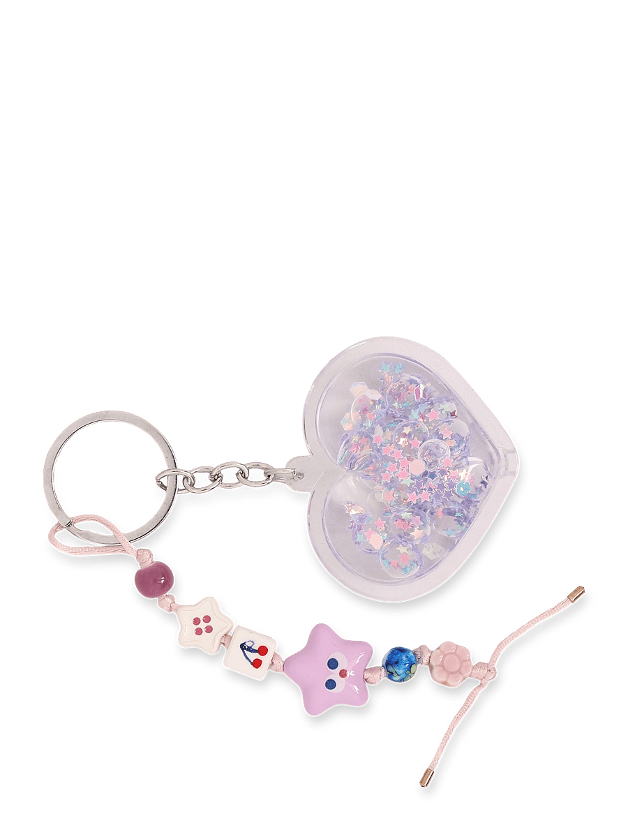 Mango - Multi-charms keyring - nyckelringar - lt-pastel purple - 0
