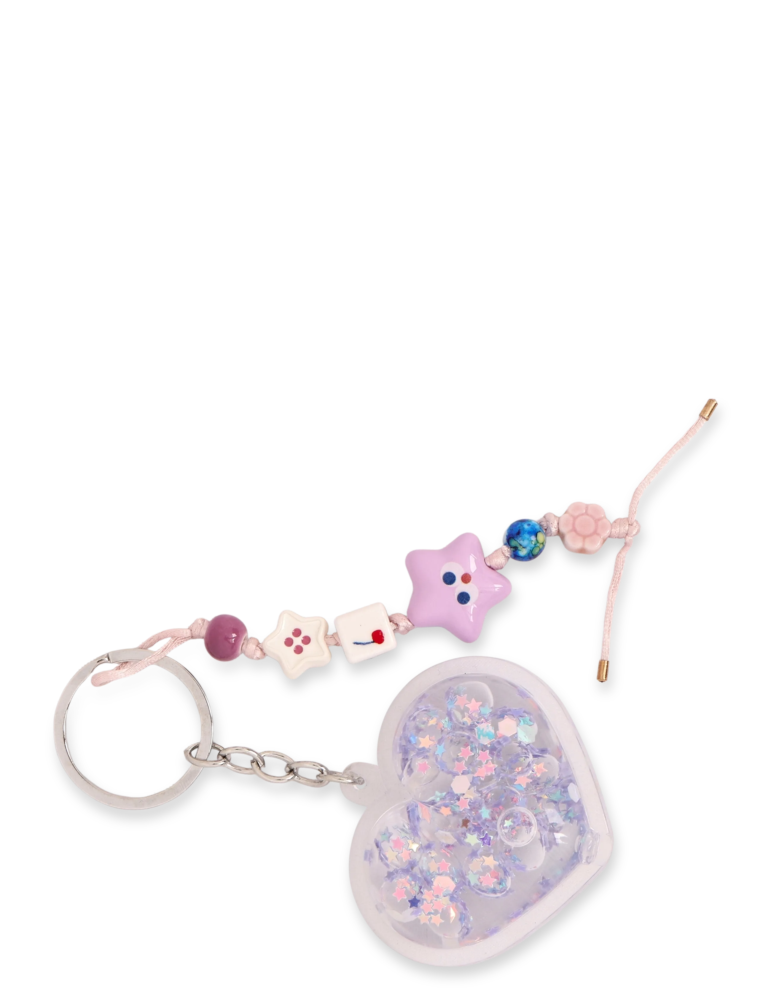 Mango - Multi-charms keyring - nyckelringar - lt-pastel purple - 1