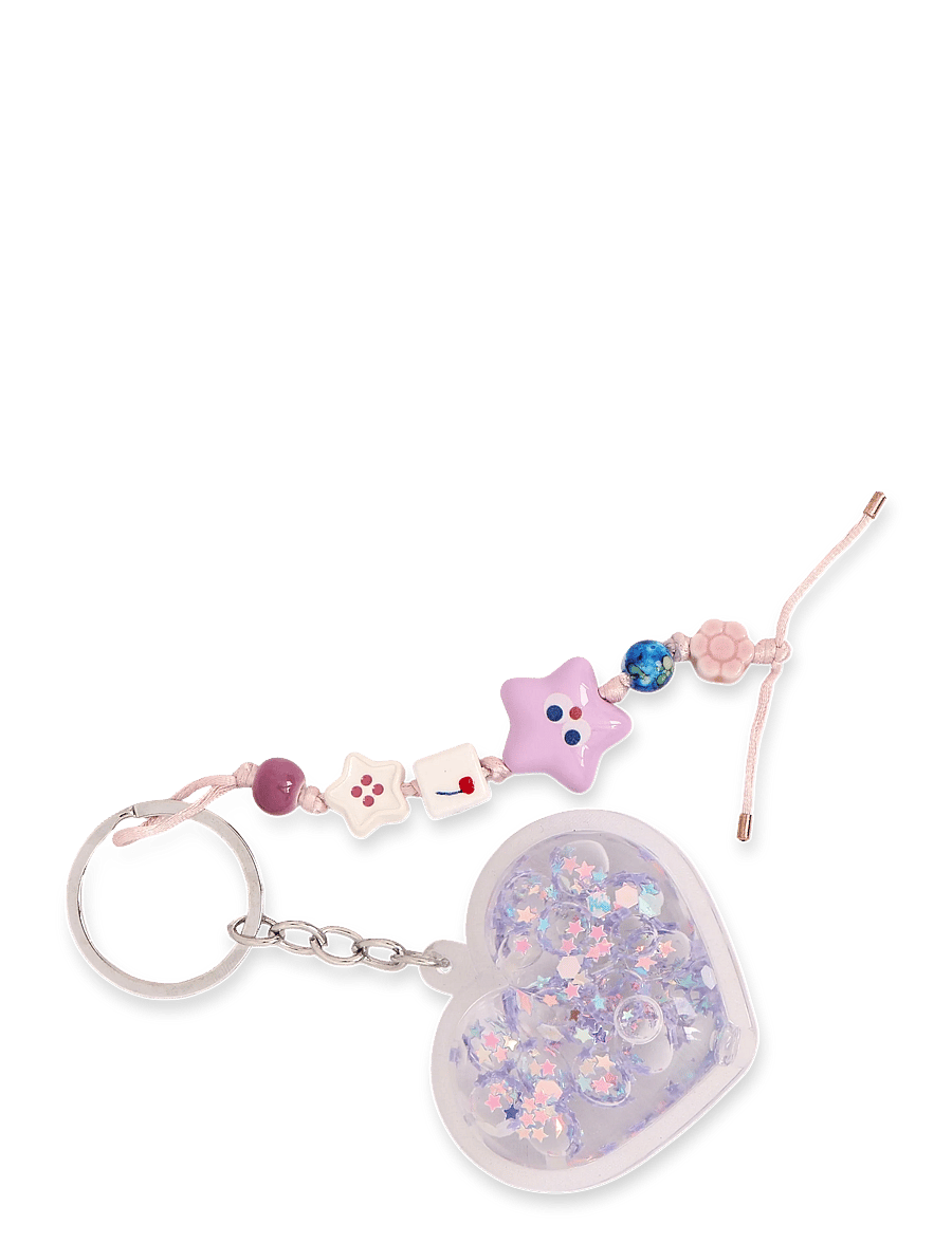 Mango - Multi-charms keyring - nyckelringar - lt-pastel purple - 1
