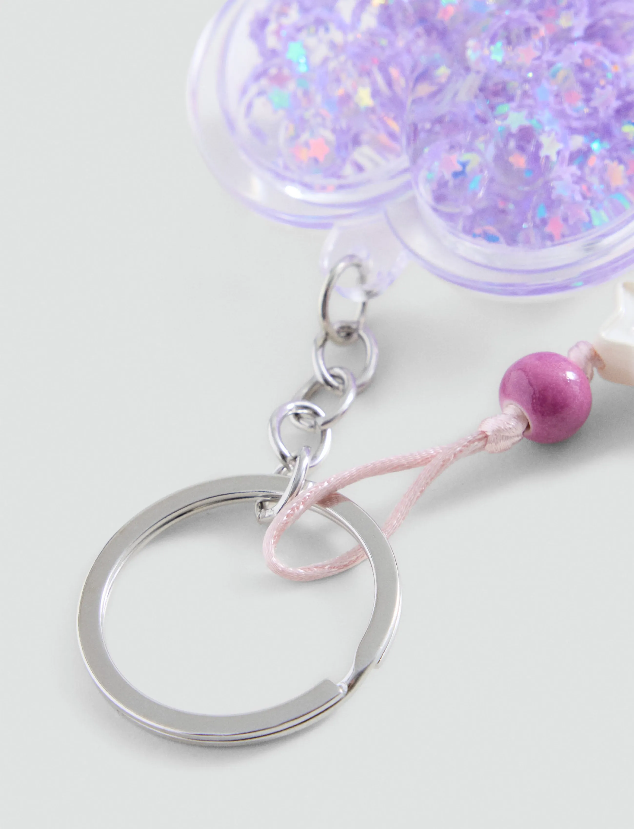 Mango - Multi-charms keyring - nyckelringar - lt-pastel purple - 1