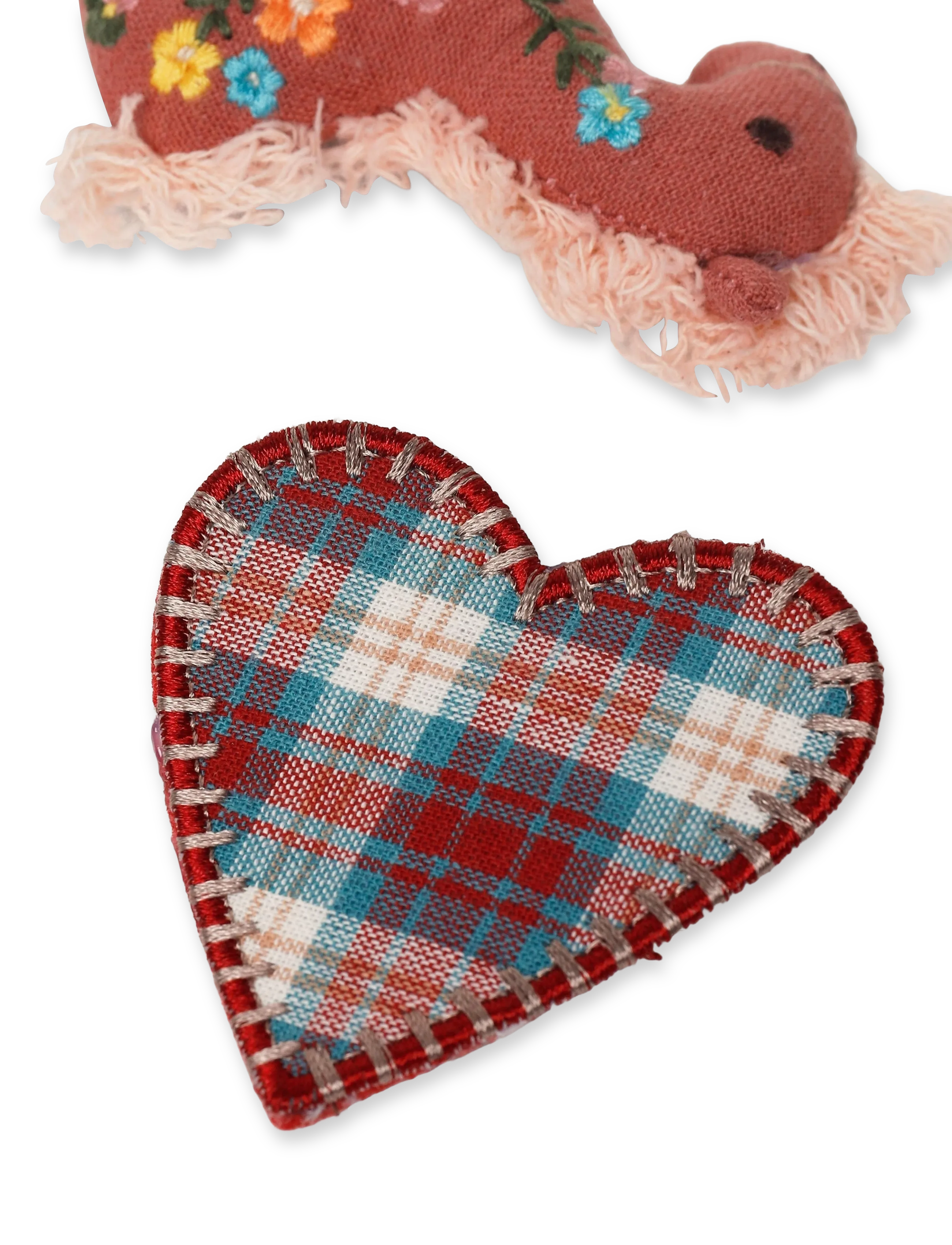 Mango - Pack of 2 combined brooches - hängen & berlocker - dark red - 2