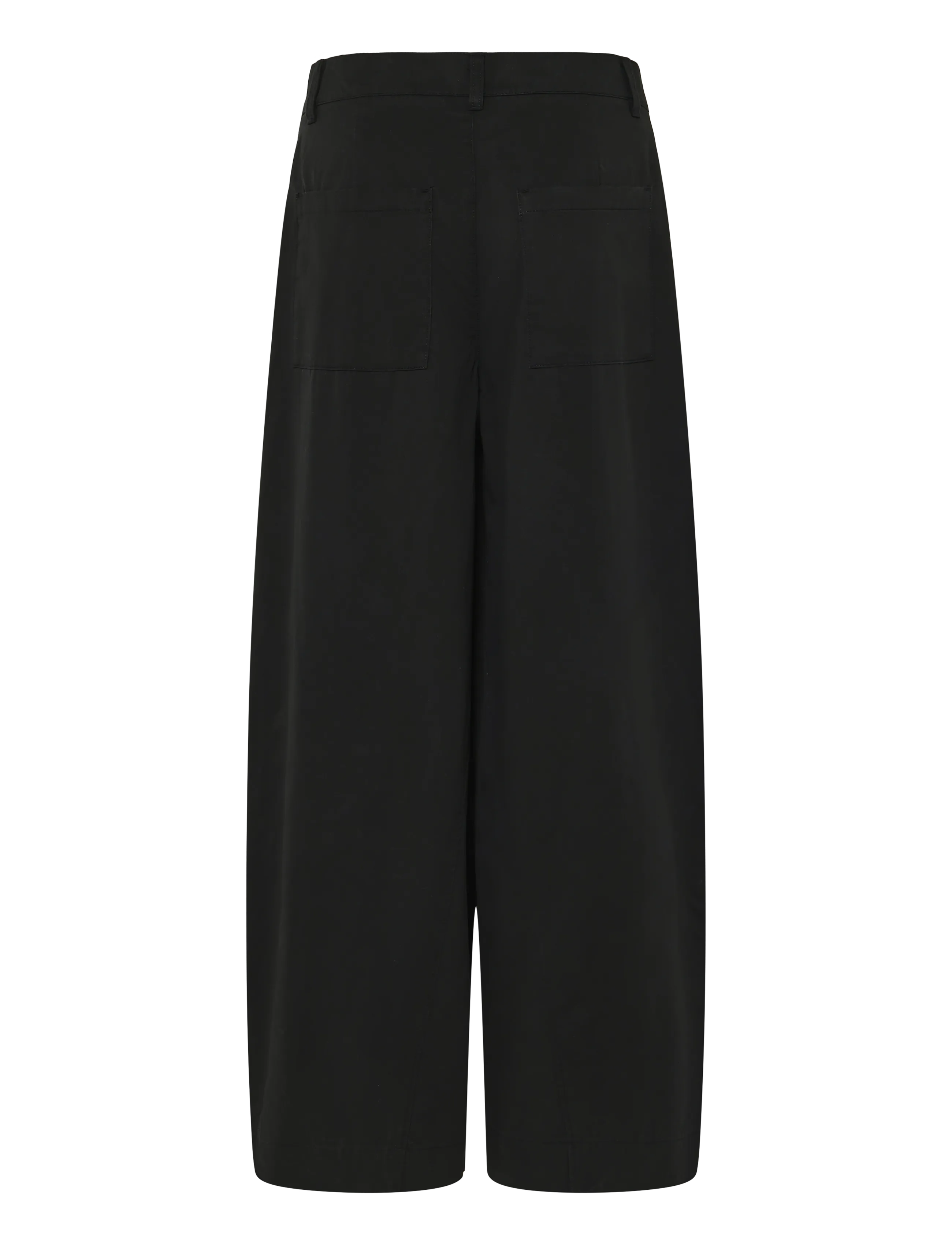 Mango - Mid-rise balloon trousers - culottes - black - 2
